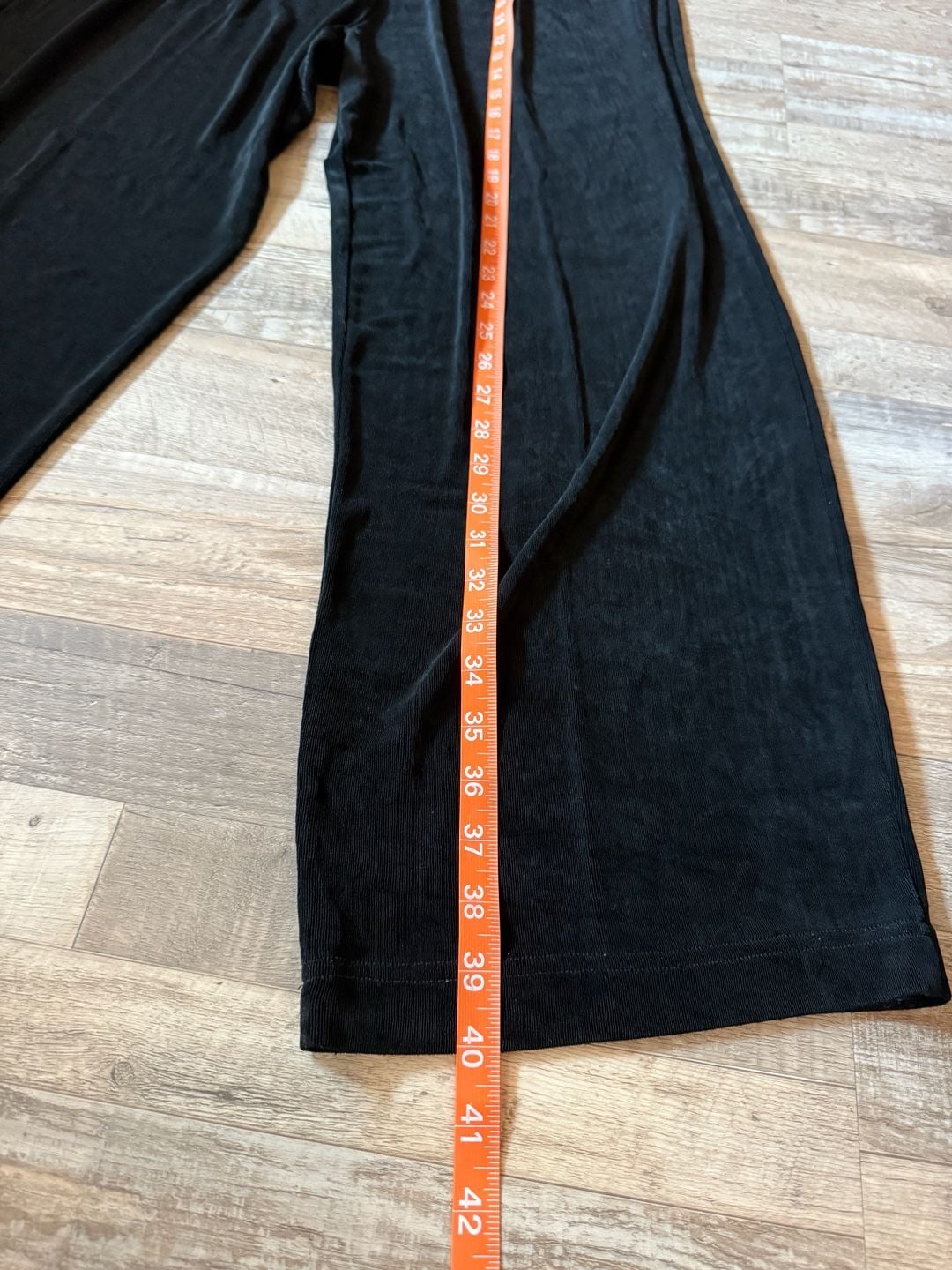 Vikki Vi Velour Pants Black size 1X 4
