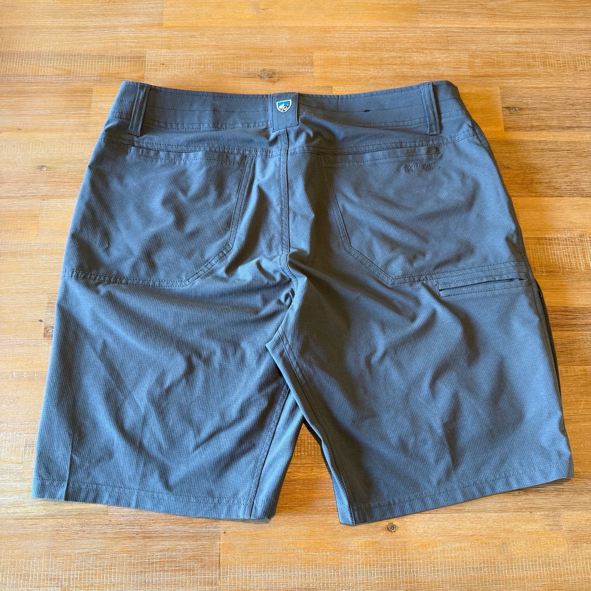 KUHL Silencr Kargo Shorts Mens 36 Gray Technical Hiking Outdoor Trail Utility M 3