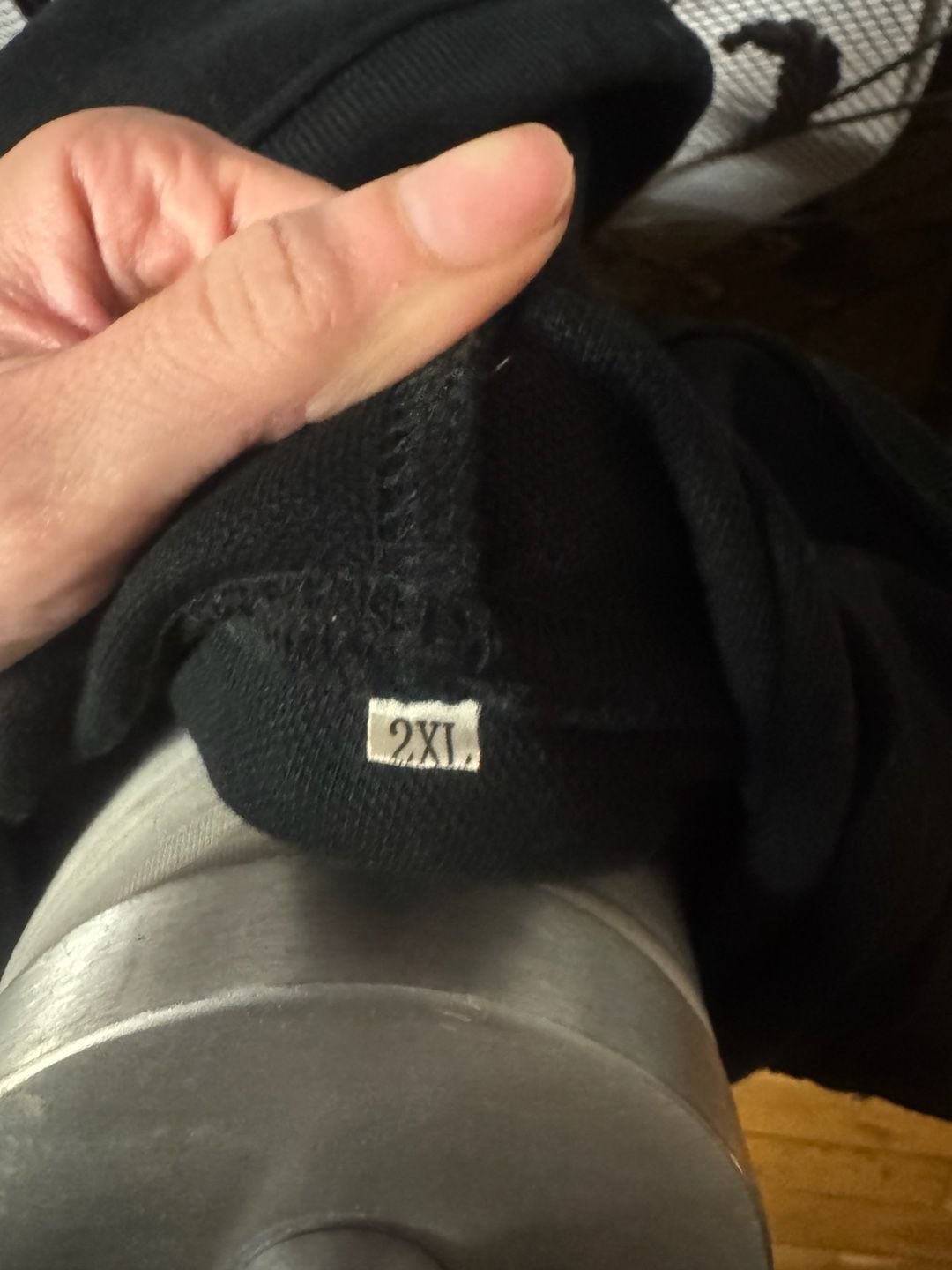 Boutique Sequin Football Hoodie Black 5
