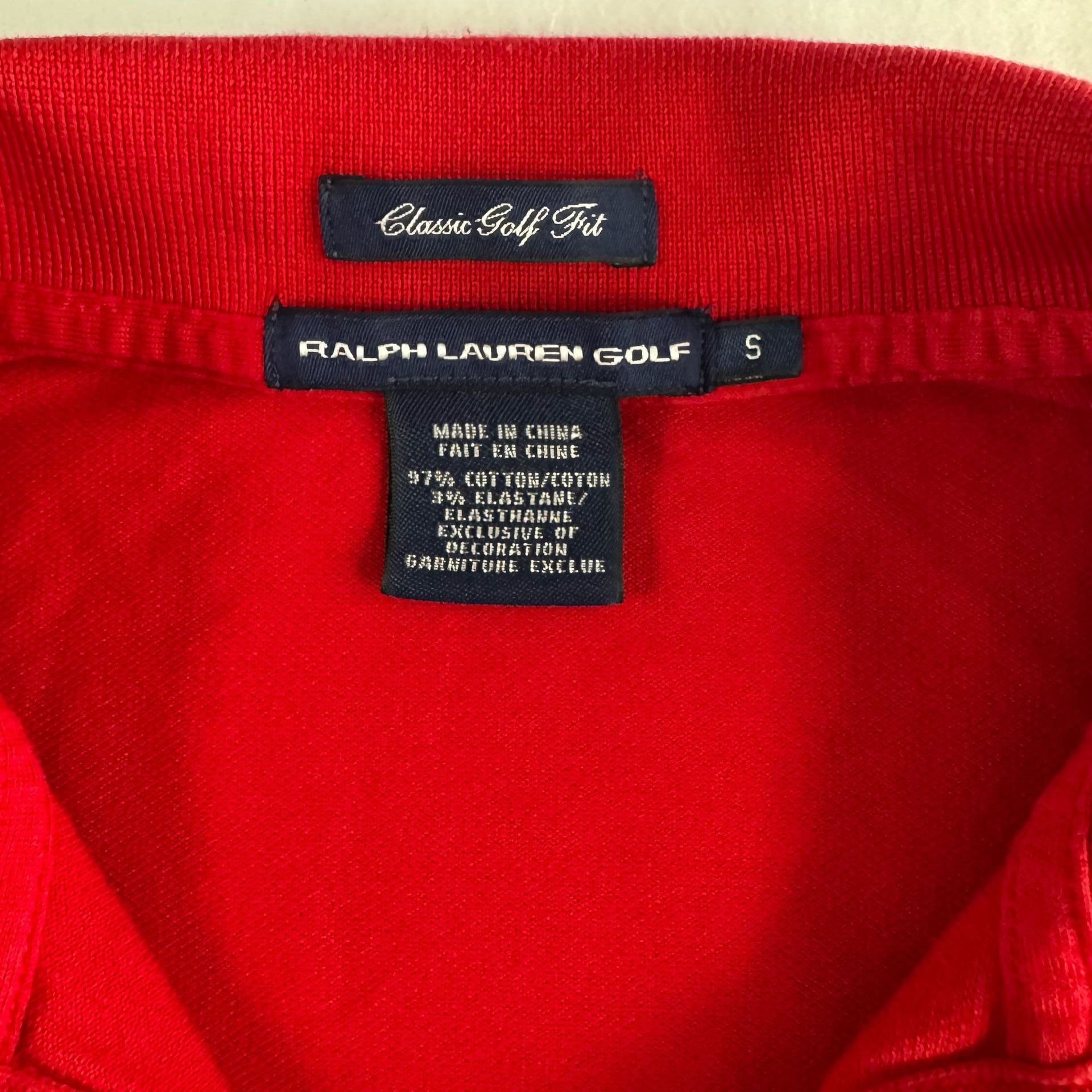 Ralph Lauren Golf Polo Shirt classic golf tee girls Size S Red Poipu Bay 5