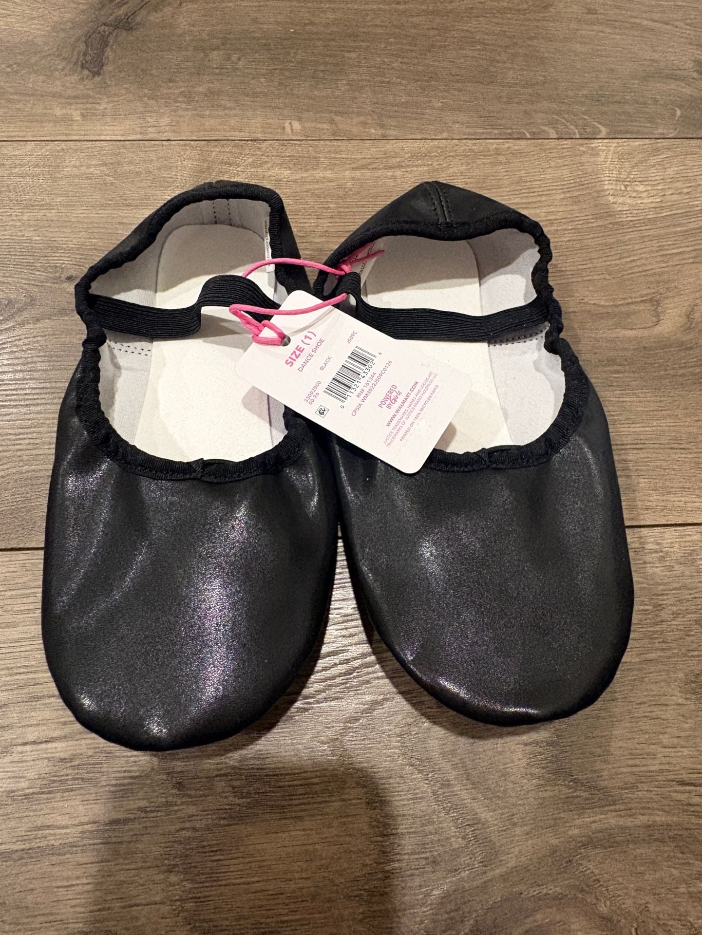 Justice Ballet Flats Black size 1 8