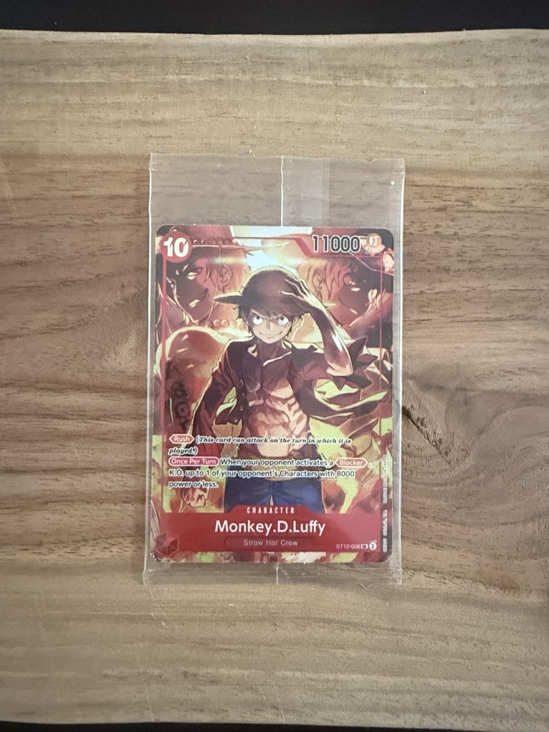 Bandai One Piece Card Game Monkey.D.Luffy ST10-006 Treasure Booster Set 1