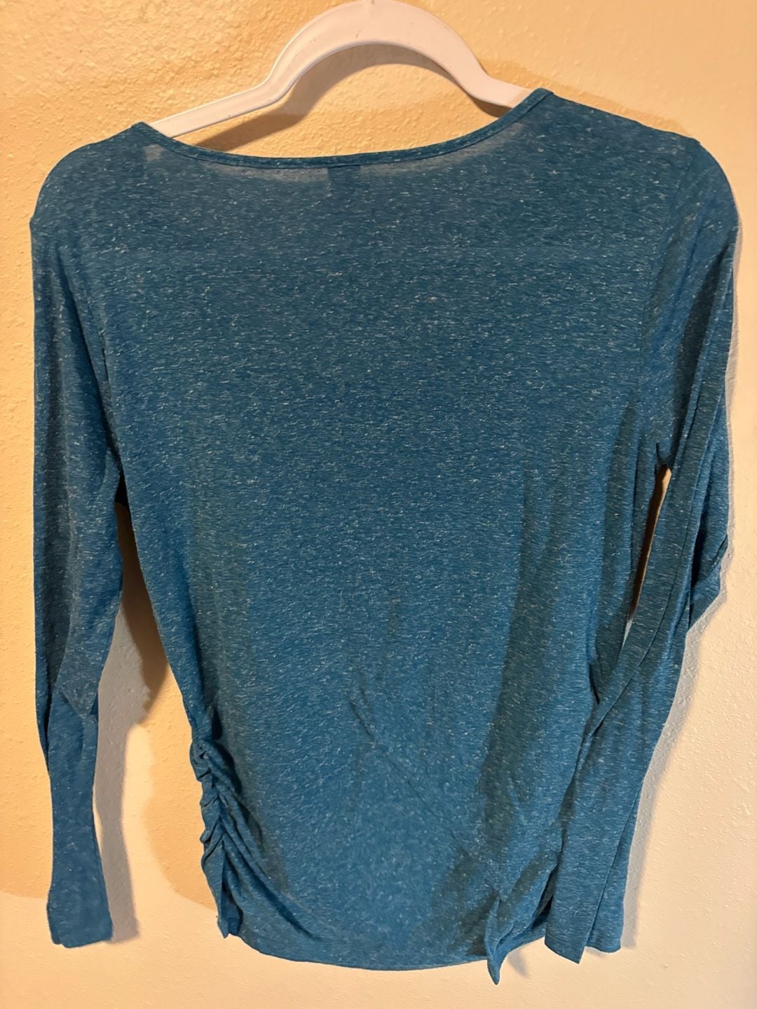 No Boundaries Owl Graphic Long Sleeve Shirt Teal 3