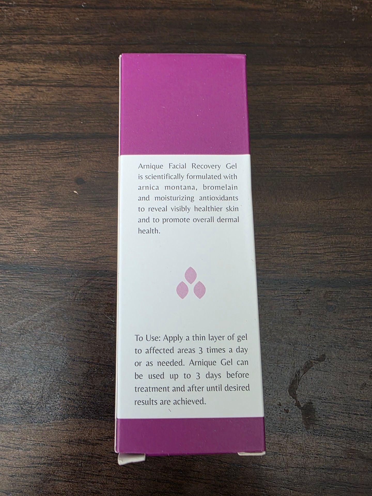 Arnique Facial Recovery Gel .5oz / 15mL New In Box 3