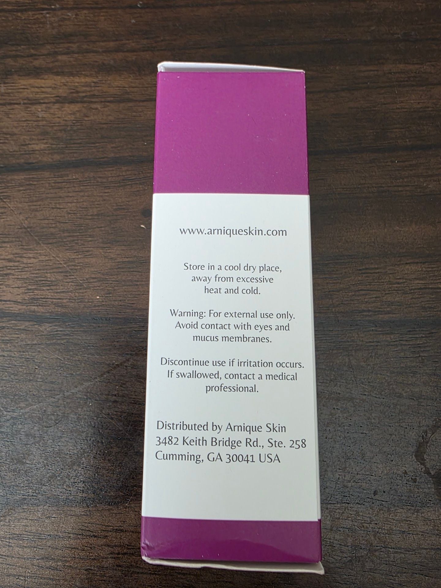 Arnique Facial Recovery Gel .5oz / 15mL New In Box 4
