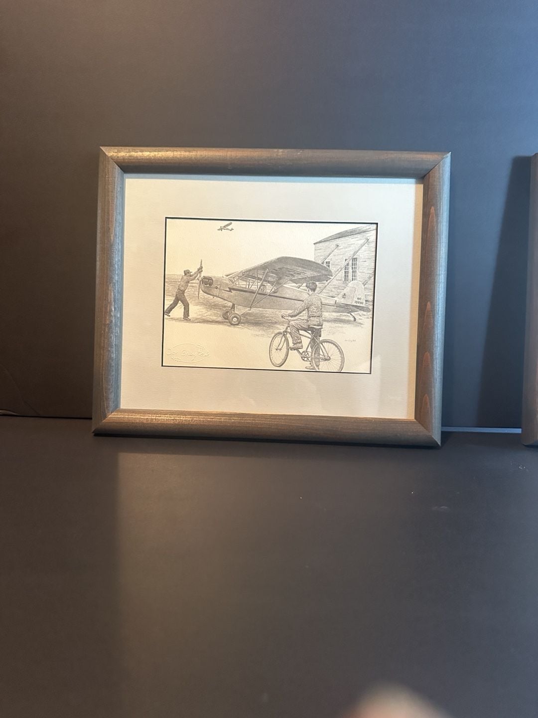 Art From Montana Greytak Mini-Images Framed Aviation Prints Set 2