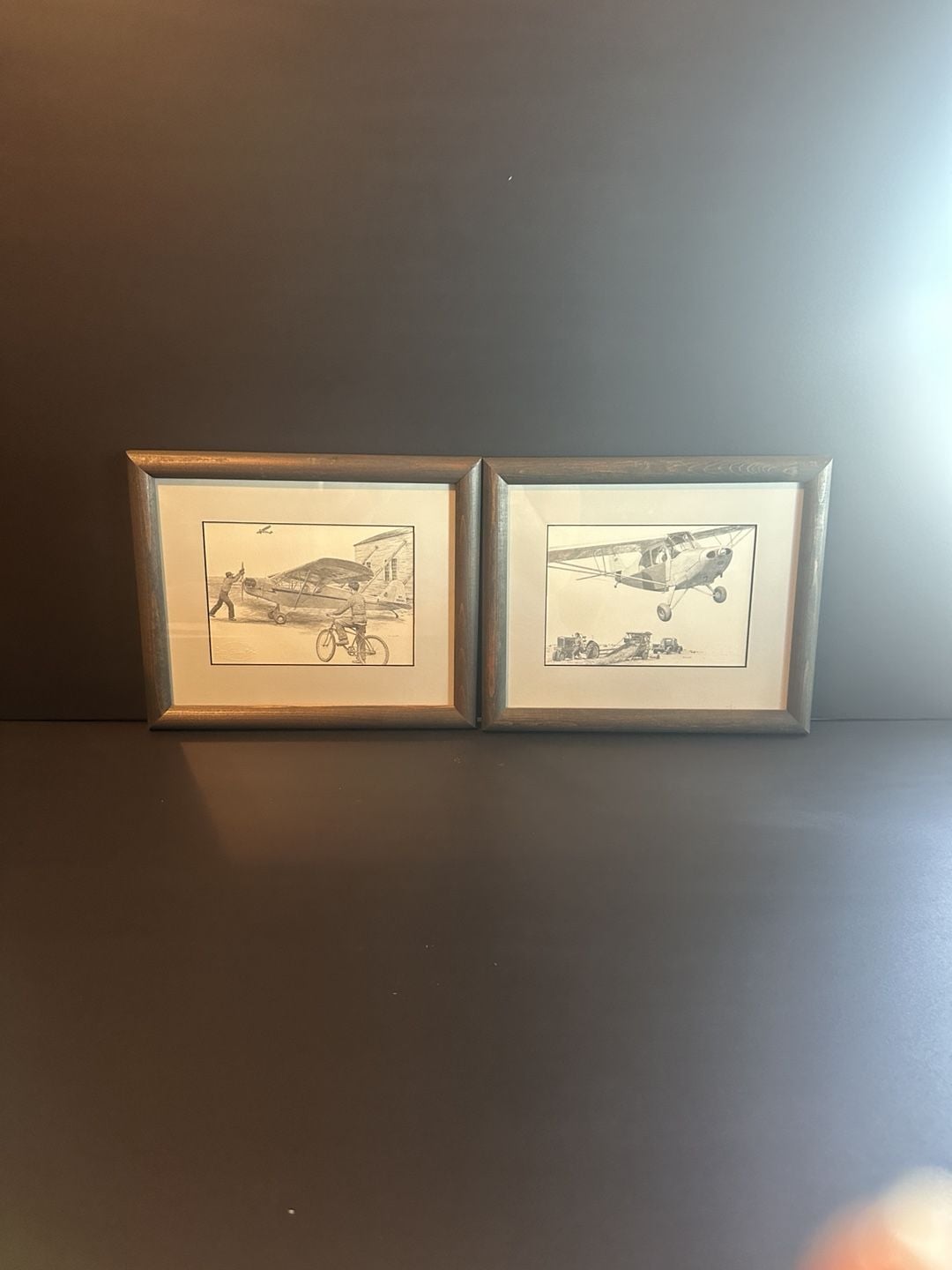 Art From Montana Greytak Mini-Images Framed Aviation Prints Set 6