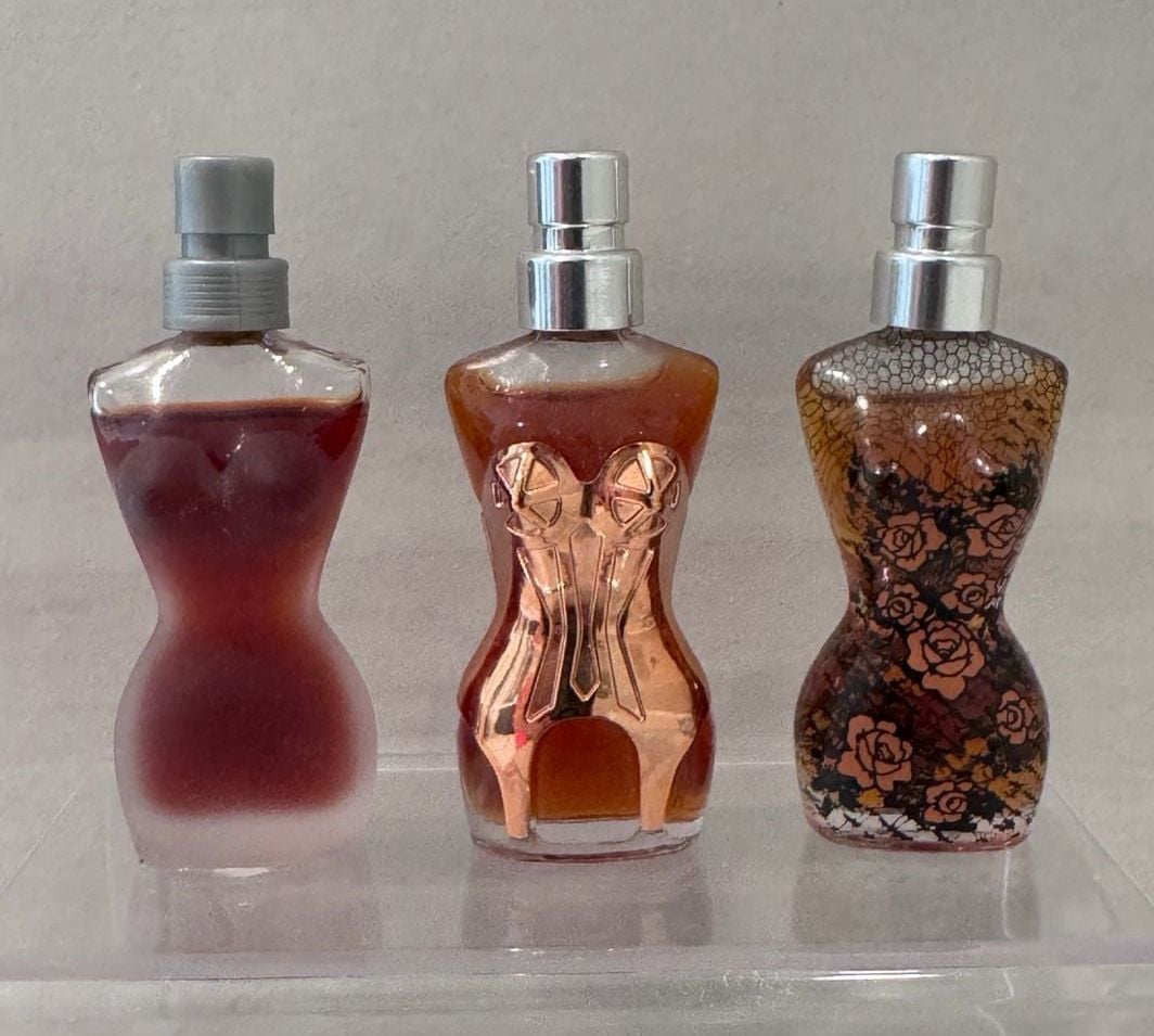 VTG Jean Paul Gaultier Classique Miniature Perfume Set 3.5ml 1