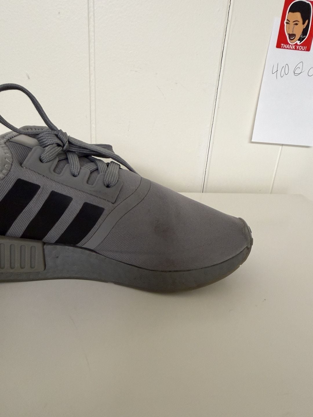 adidas NMD_R1 Gray Black Sneakers 5