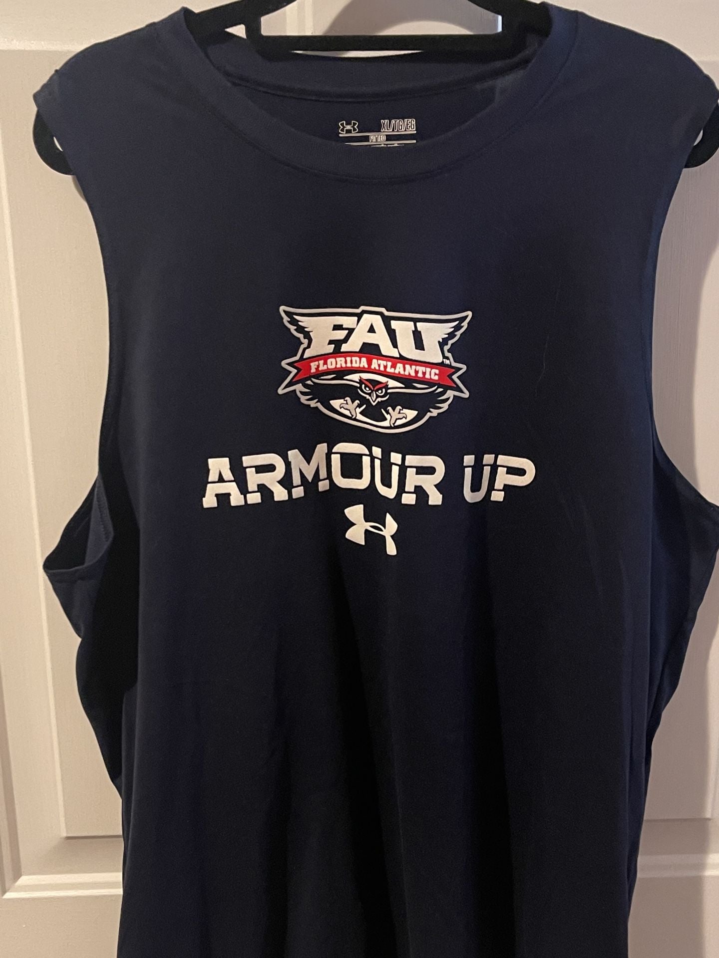 Under Armour FAU Florida Atlantic Armour Up Tank Top Size XL Navy 2