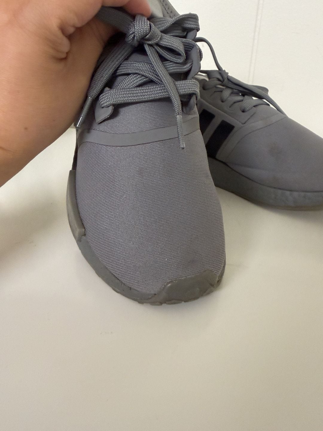 adidas NMD_R1 Gray Black Sneakers 6