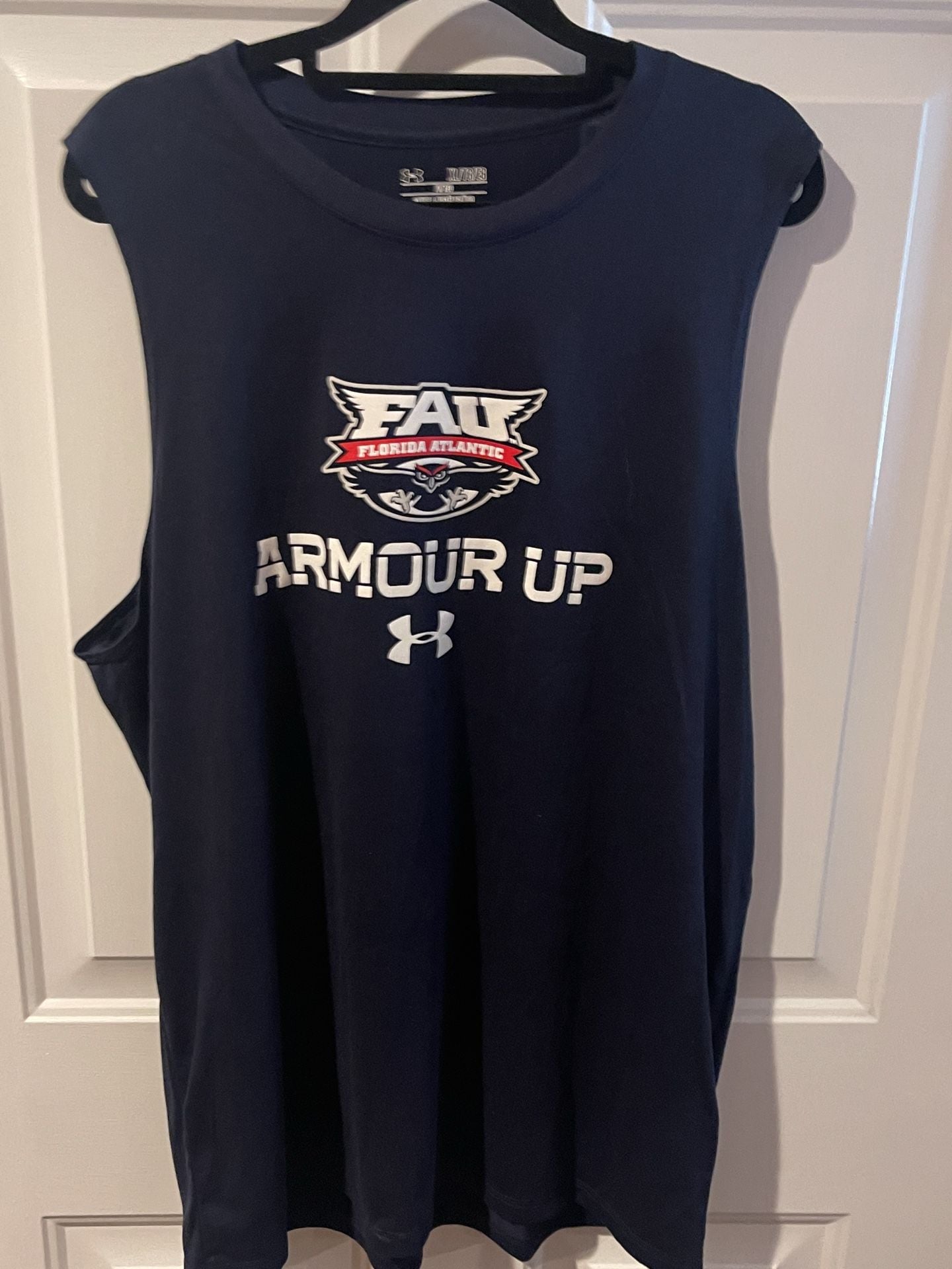 Under Armour FAU Florida Atlantic Armour Up Tank Top Size XL Navy 7