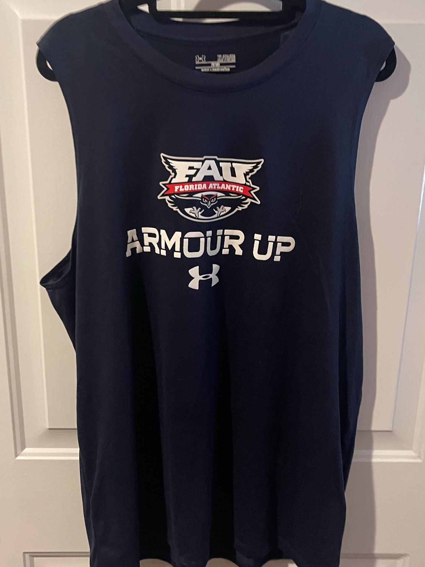 Under Armour FAU Florida Atlantic Armour Up Tank Top Size XL Navy 8