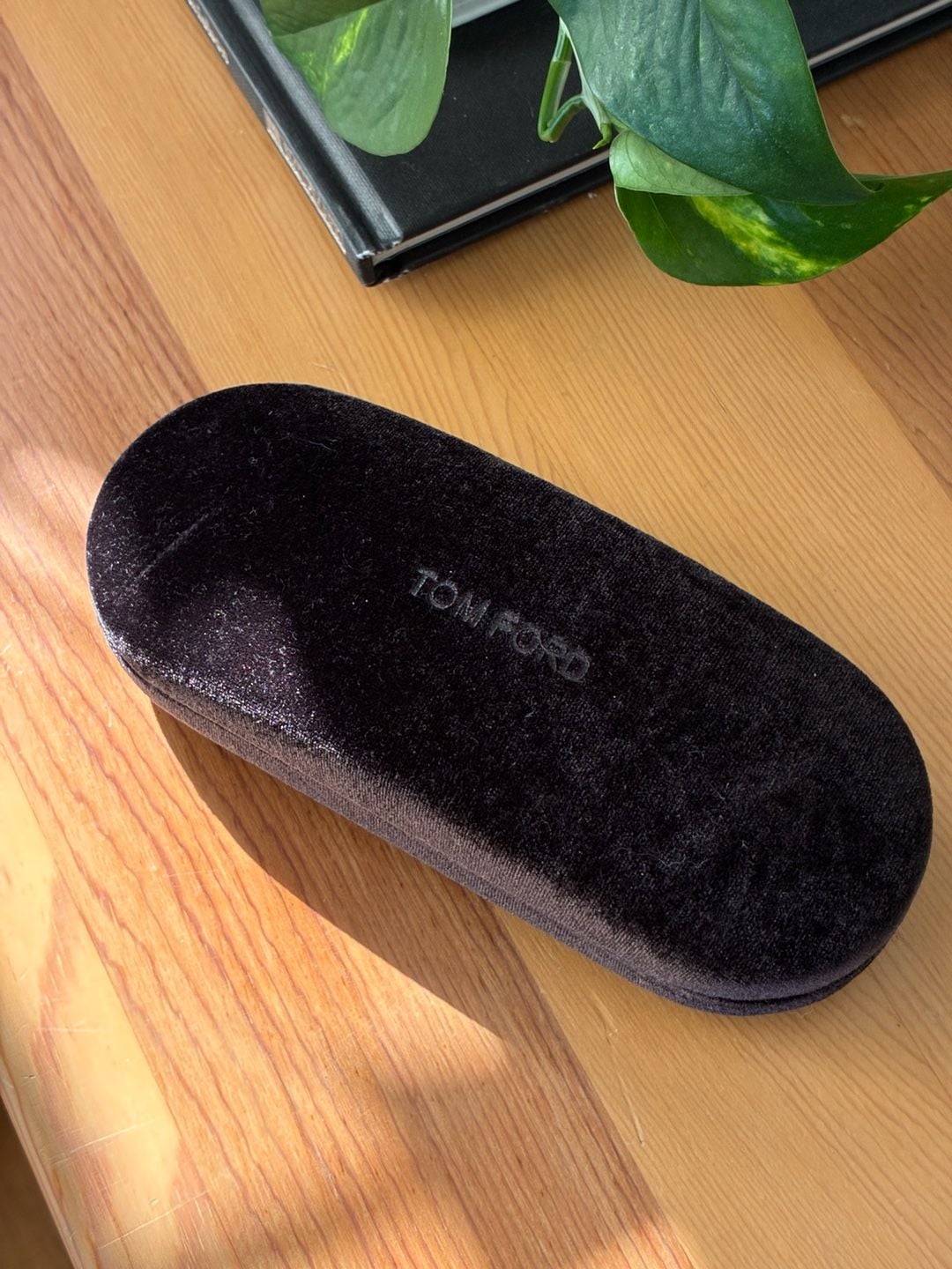 Tom Ford Eyeglasses Sunglasses Hard Case Black Velvet 1