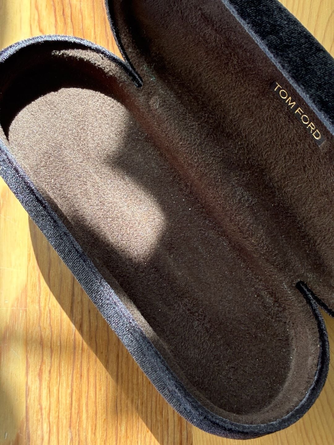 Tom Ford Eyeglasses Sunglasses Hard Case Black Velvet 3
