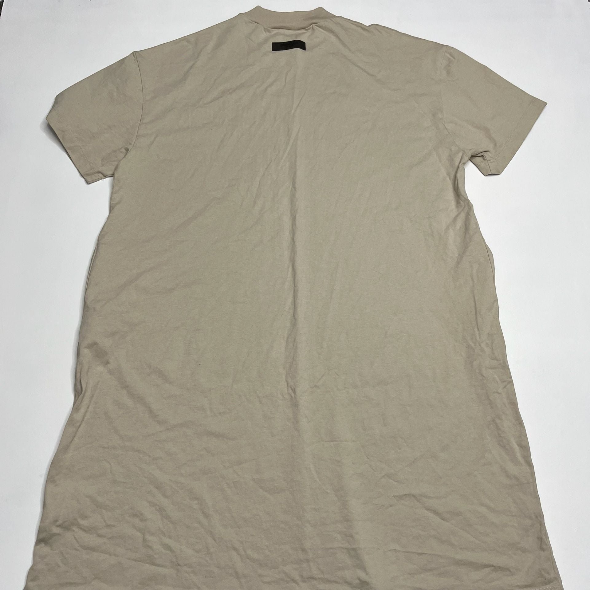 Fear of God Essentials T-Shirt Dress Size L Tan 7