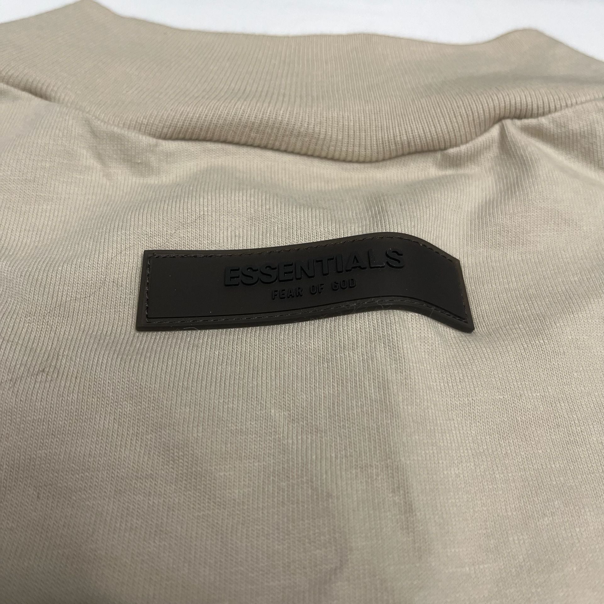 Fear of God Essentials T-Shirt Dress Size L Tan 8