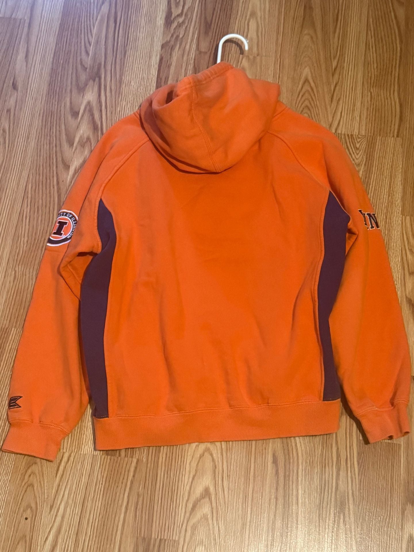 Colosseum University of Illinois Hoodie Orange 6