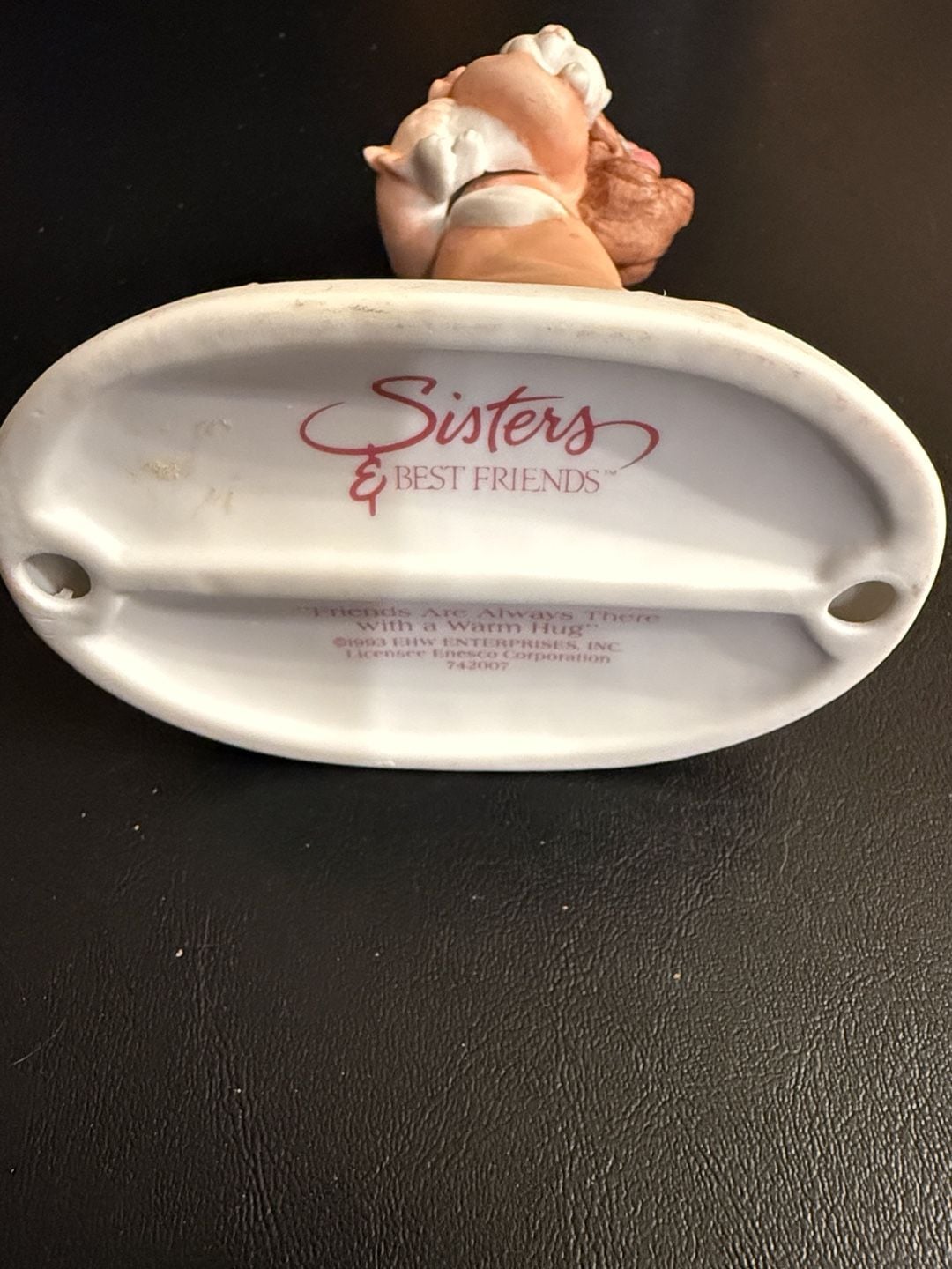 Enesco Sisters & Best Friends 1993 Figurine Friends Are Always There with a Warm 3