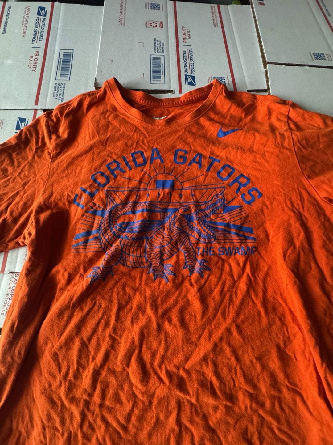 Nike Florida Gators The Nike Tee Size L Orange T-Shirt 2