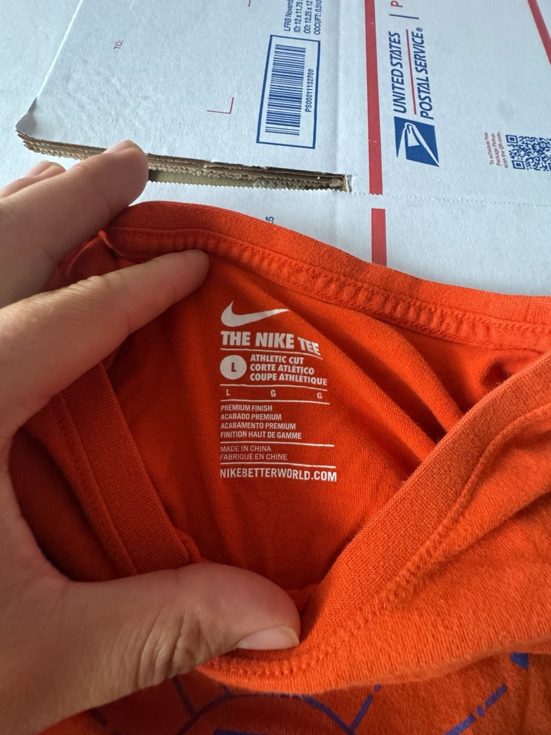 Nike Florida Gators The Nike Tee Size L Orange T-Shirt 4