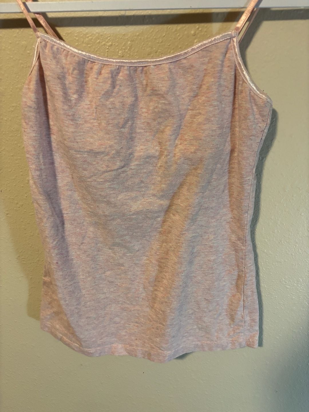 Cami Tank Top Size L Pink Heather Style 52820 3