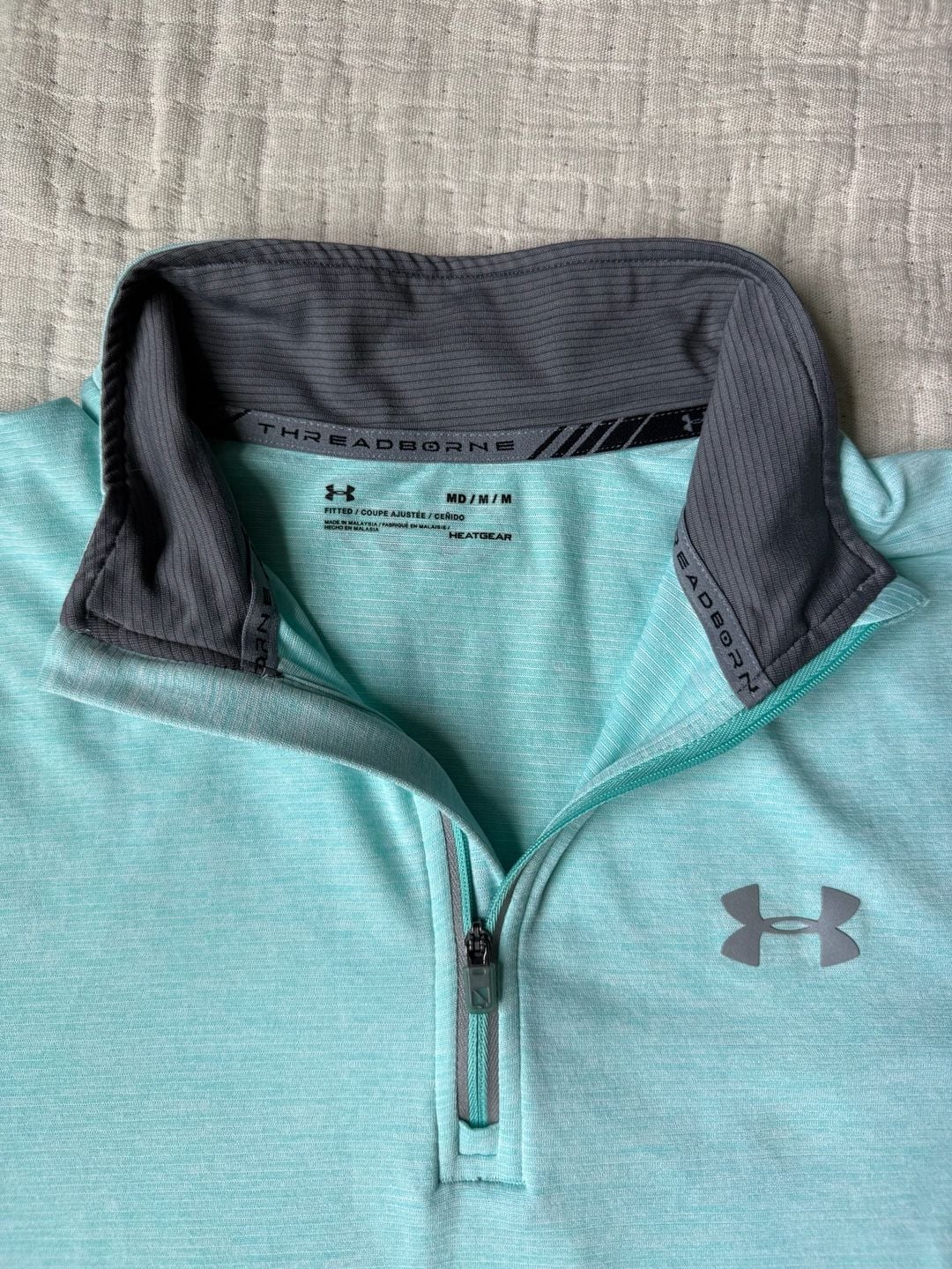 Under Armour Threadborne 1/4 Zip Size MD 5