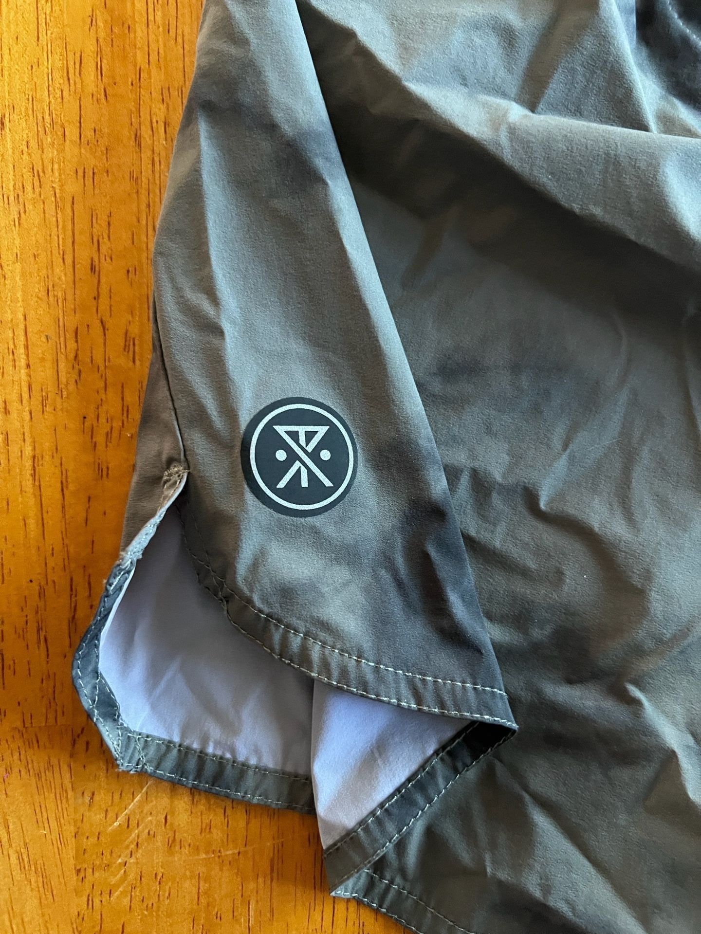 Roark Run Amok Shorts Size S Tie Dye Olive Green Running Athletic 7