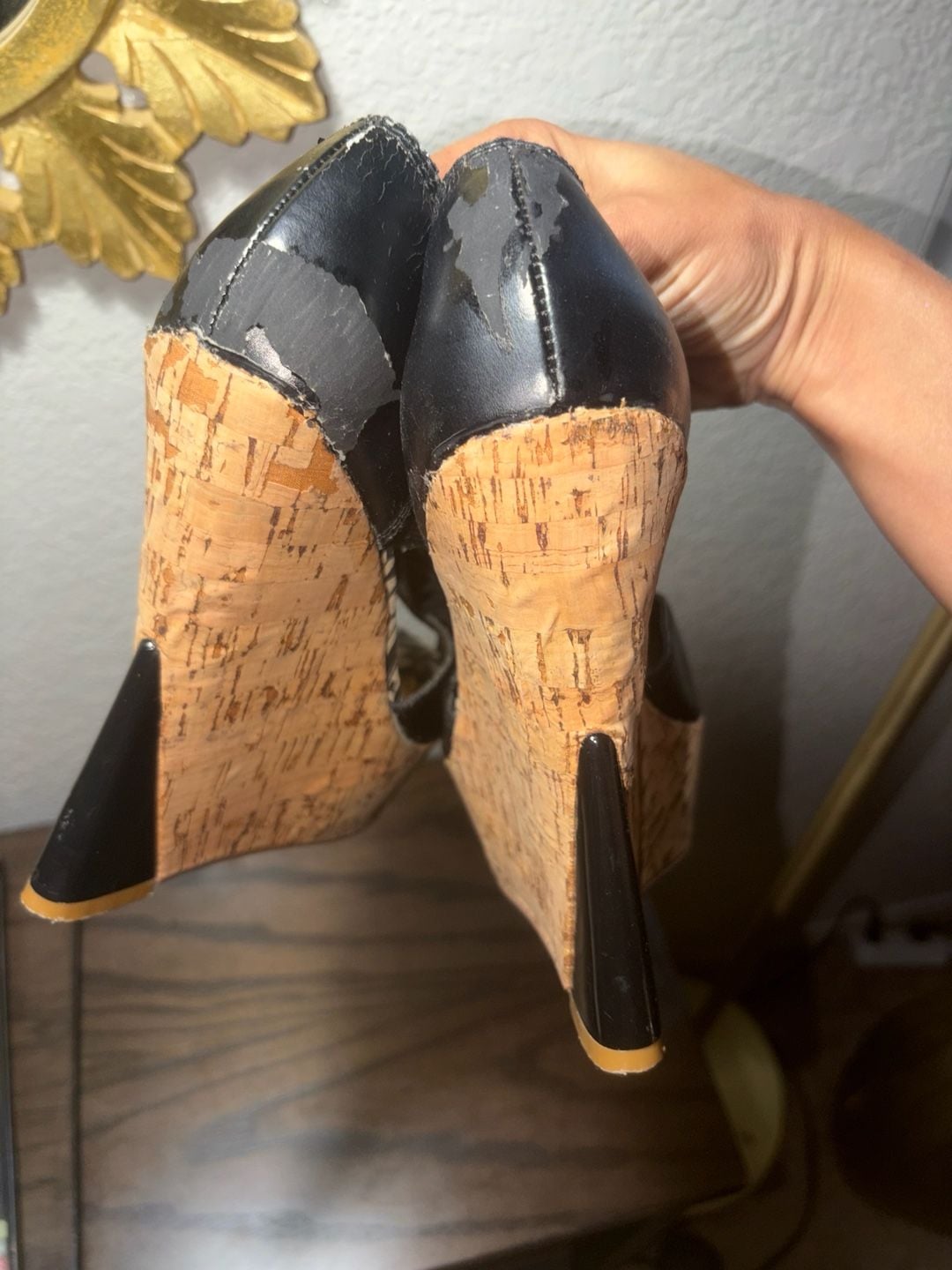 Harajuku Lovers Wedge Sandals 7