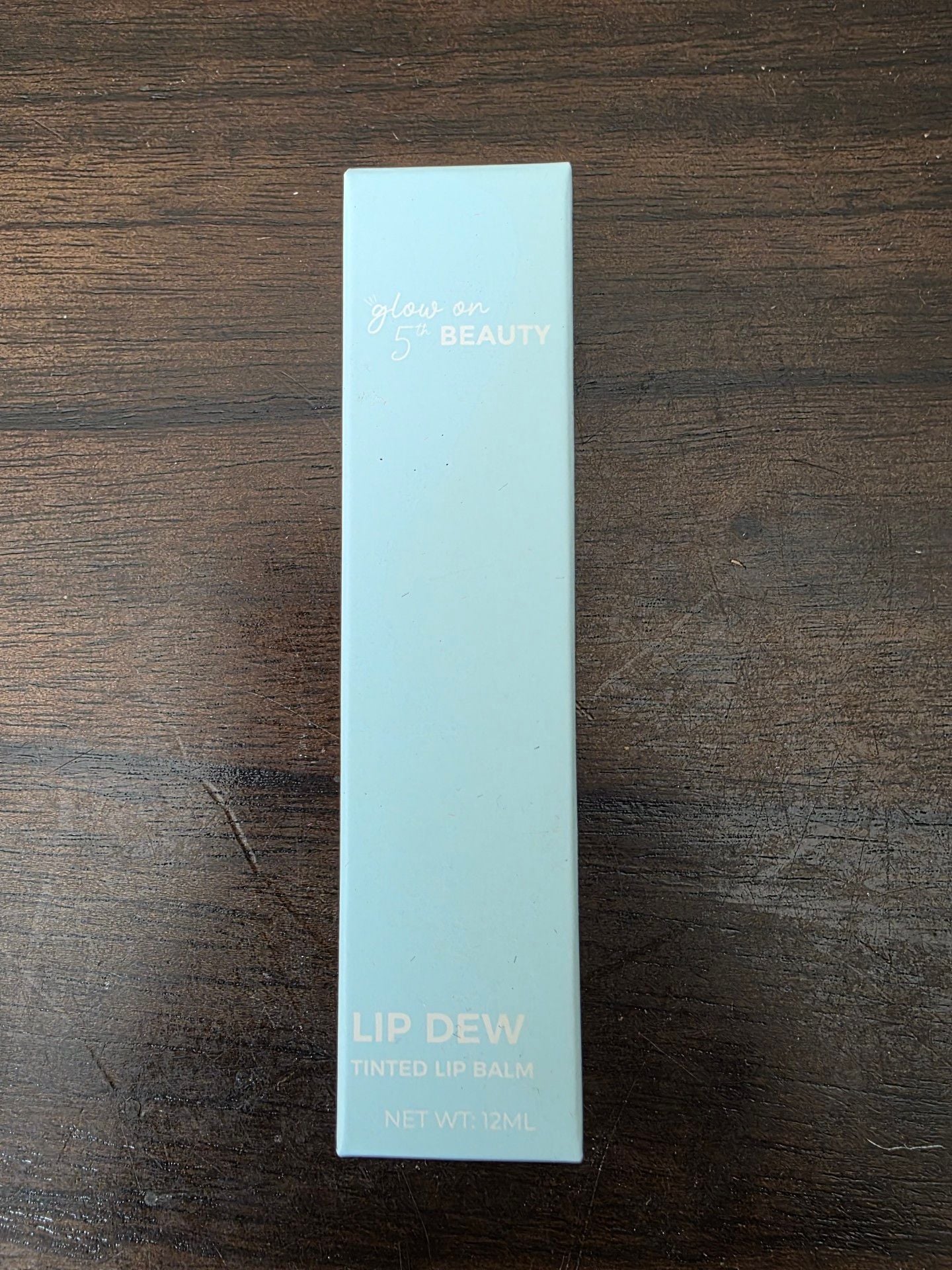 Glow On 5th Beauty Lip Dew Tinted Lip Balm 12ml New in Box 3