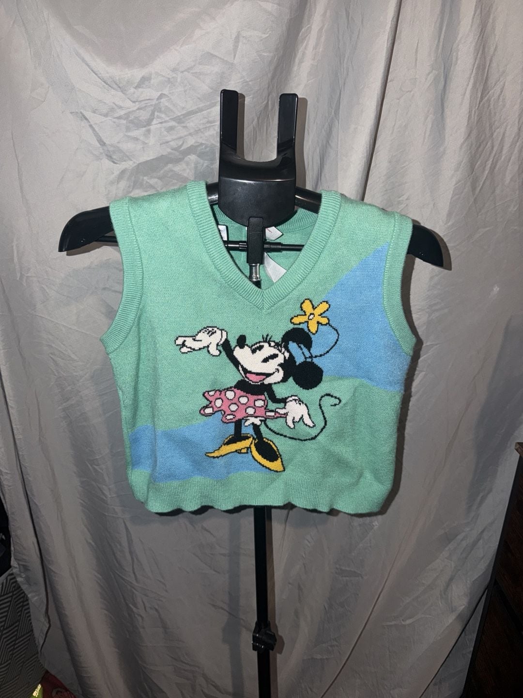 Disney Mickey & Co. Minnie Mouse Sweater Vest Size S 1