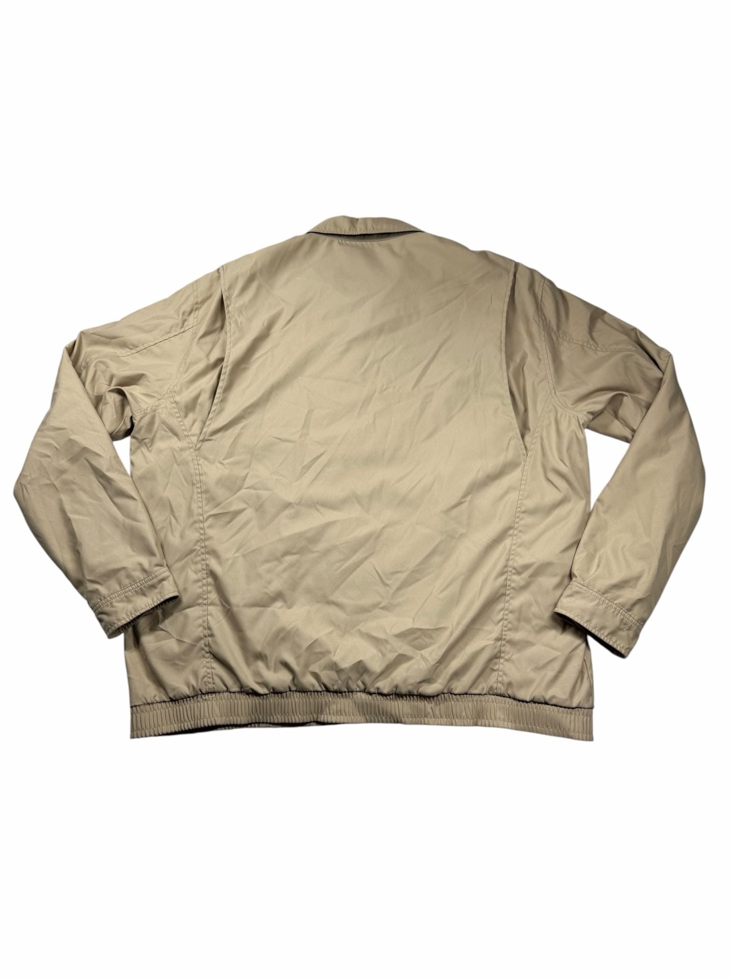 Polo Ralph Lauren Harrington Jacket Mens XL Tall Khaki Plaid Lined Windbreaker 3