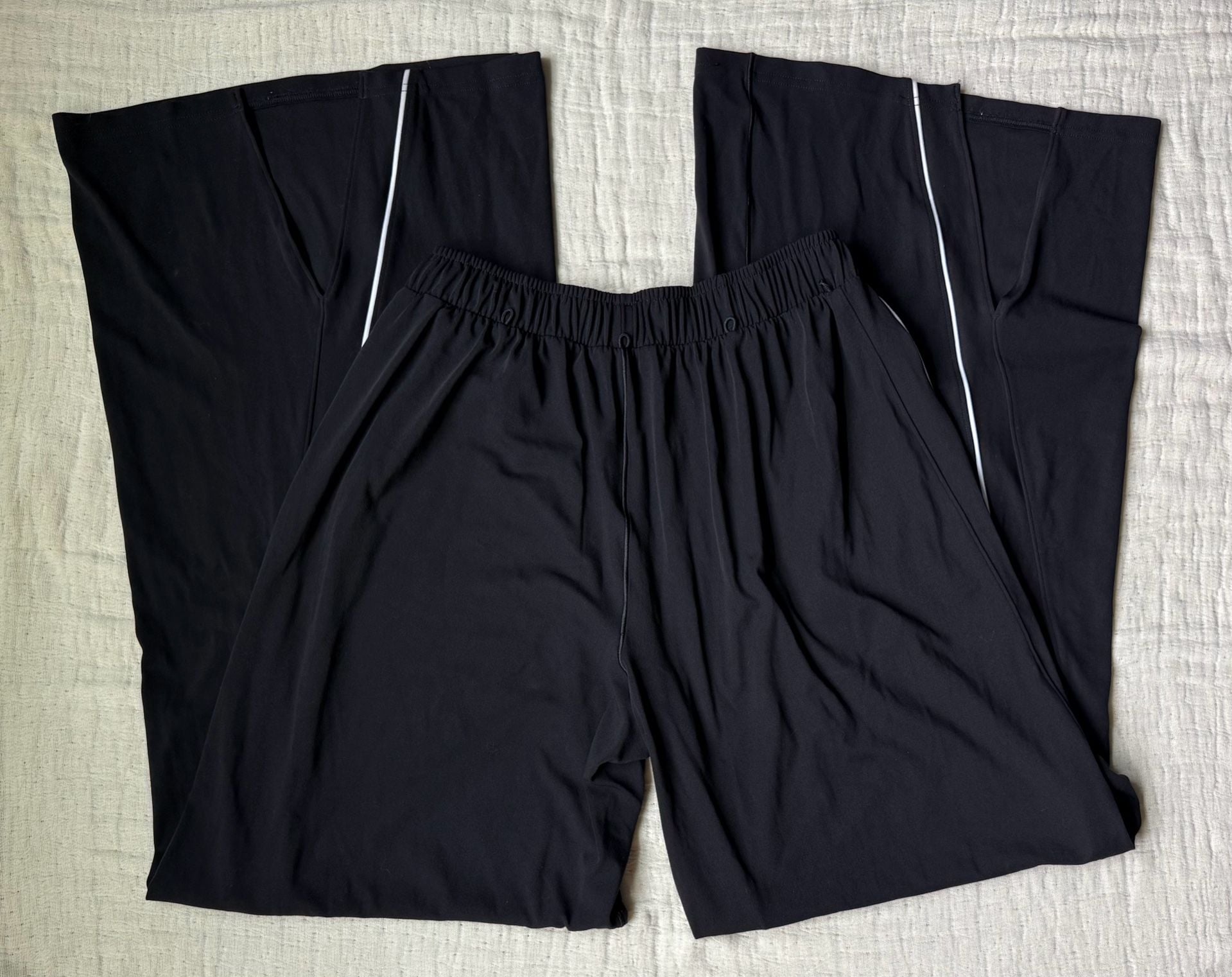 Offline By Aerie Real Me Track Trouser Size M Black 3