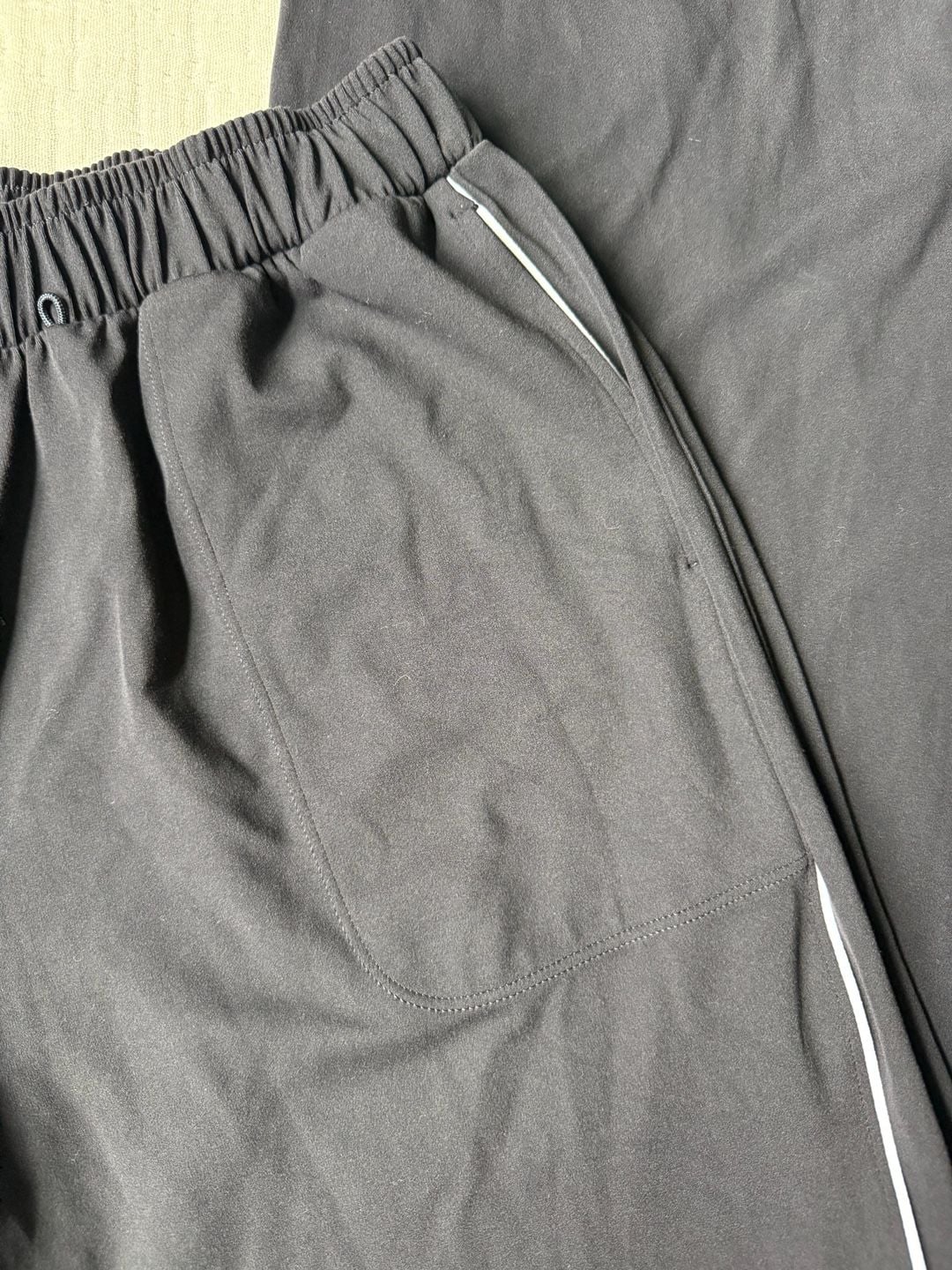 Offline By Aerie Real Me Track Trouser Size M Black 4