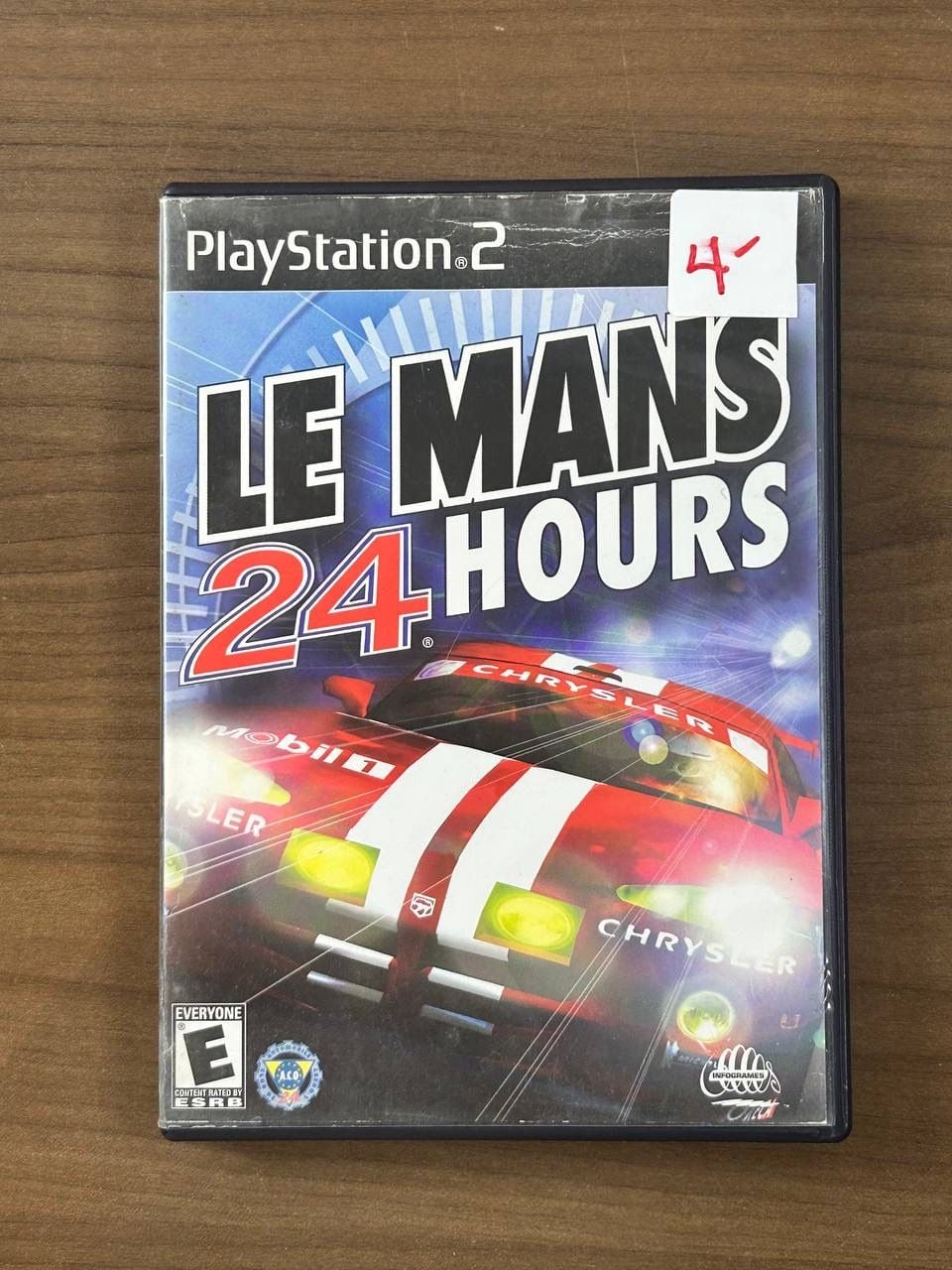 Le Mans 24 Hours Sony PlayStation 2 PS2 2001 CIB Complete w/ Manual 1