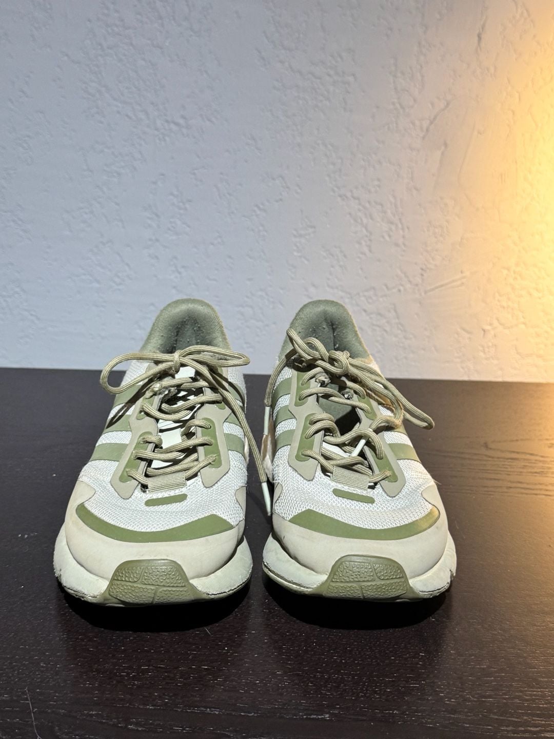 Adidas ZX 1K Boost Running Shoes Olive 3