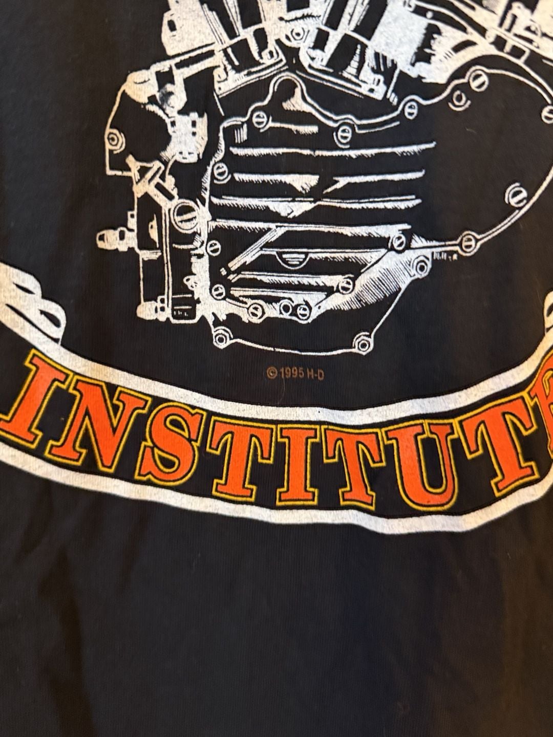 Harley-Davidson Motorcycle Mechanics Institute T-Shirt Size XL Black Vintage 5