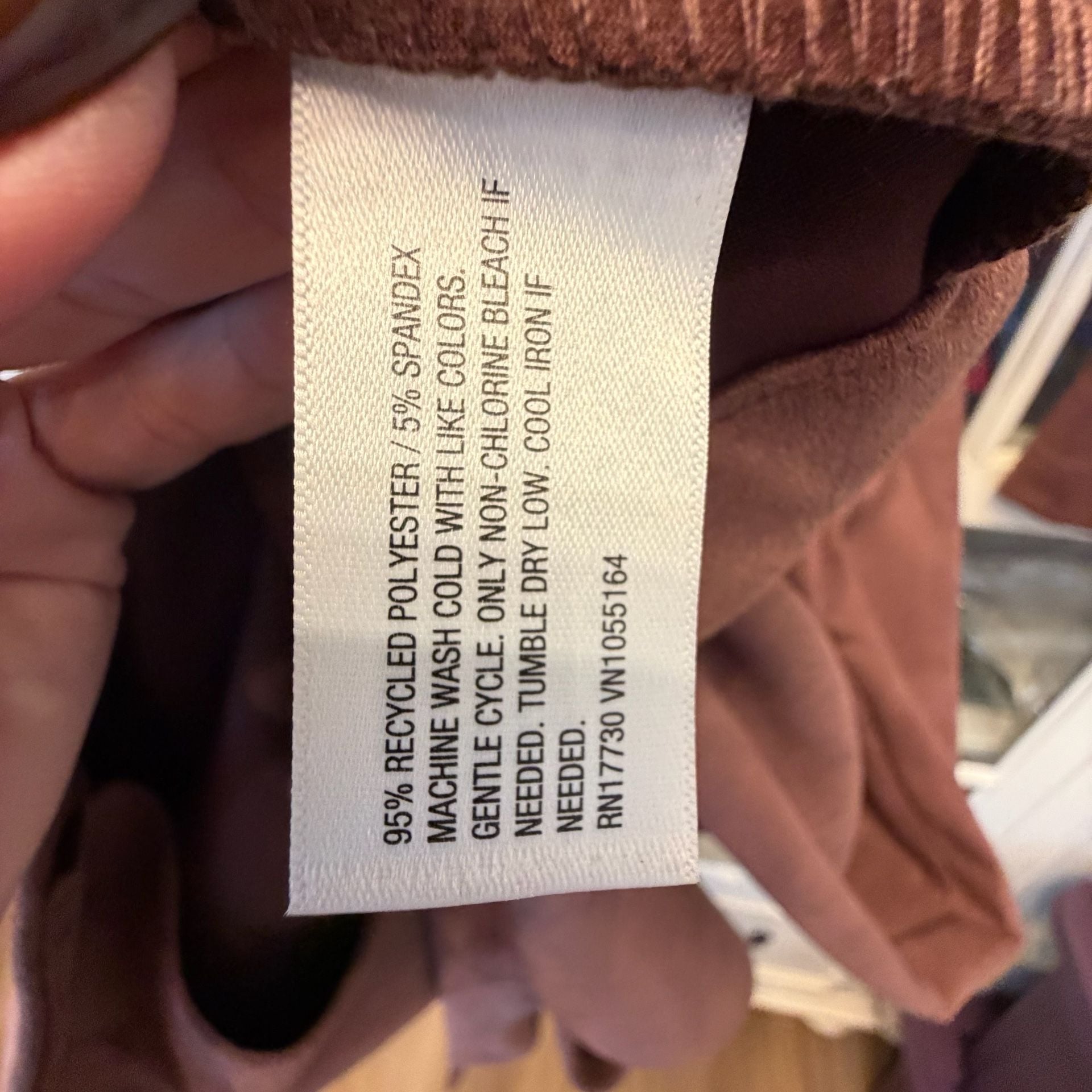 A New Day Faux Suede Trench Coat Size S Brown Belted Double Breasted 7