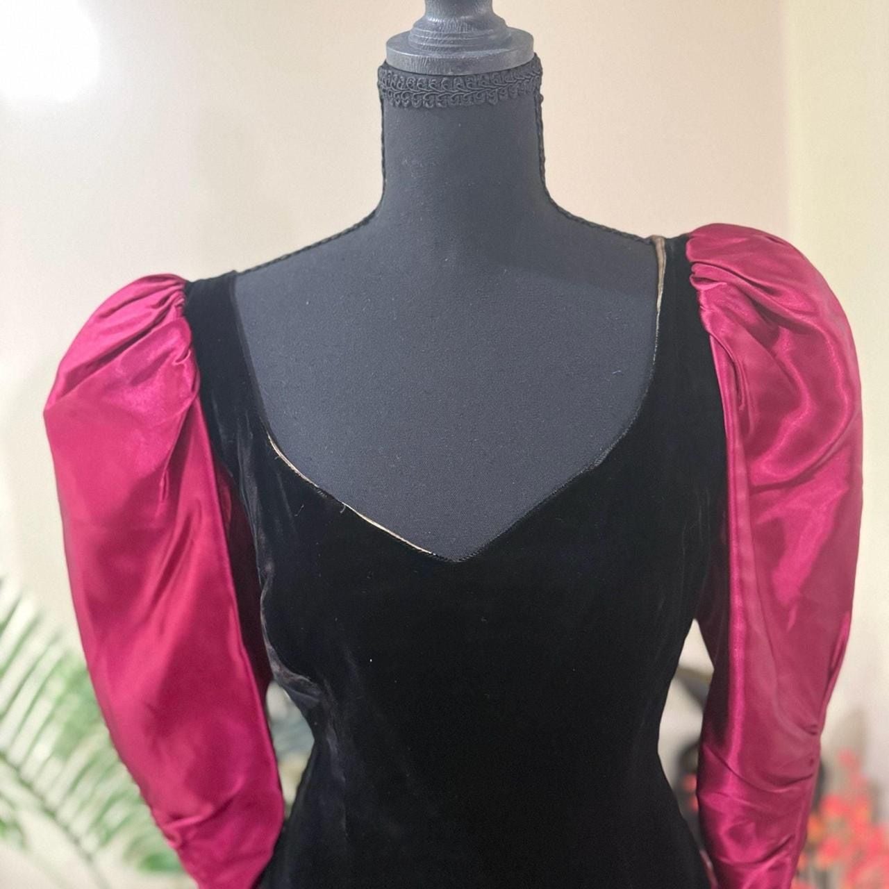 vampire dark princess 80s prom queen gothic halloween costume dress 11/12 5