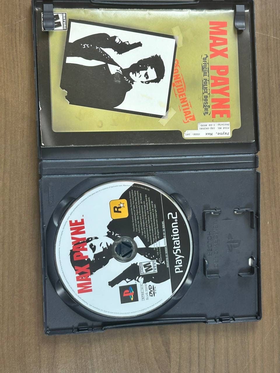 Max Payne Sony PlayStation 2 PS2 2001 CIB Complete w/ Manual & Case 2