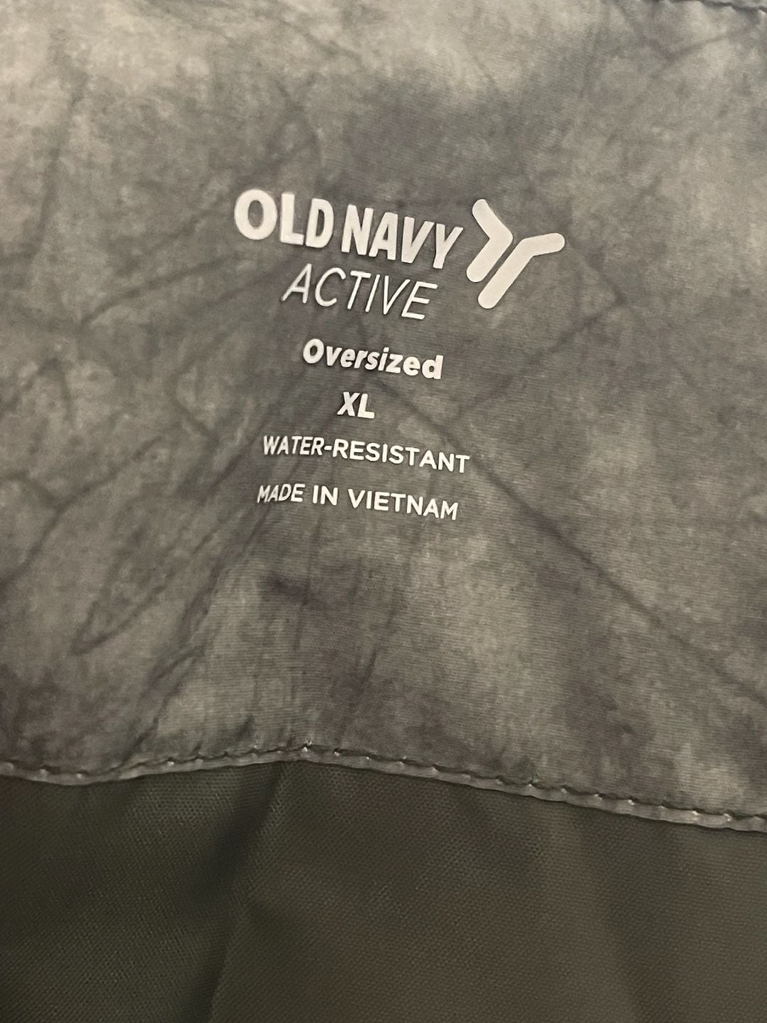 Old Navy Active Oversized Puffer Jacket Size XL Gray 7