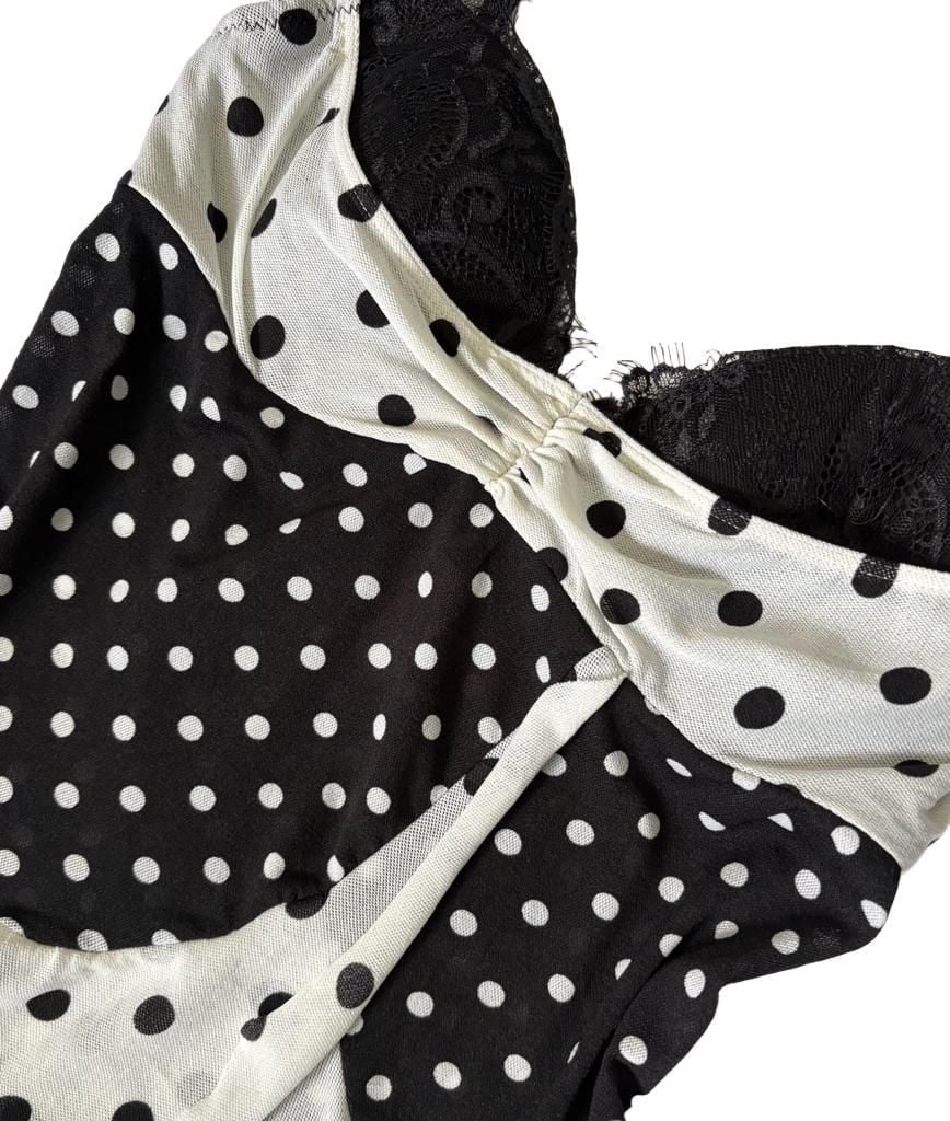 Victoria's Secret Polka Dot Babydoll Camisole Top 4