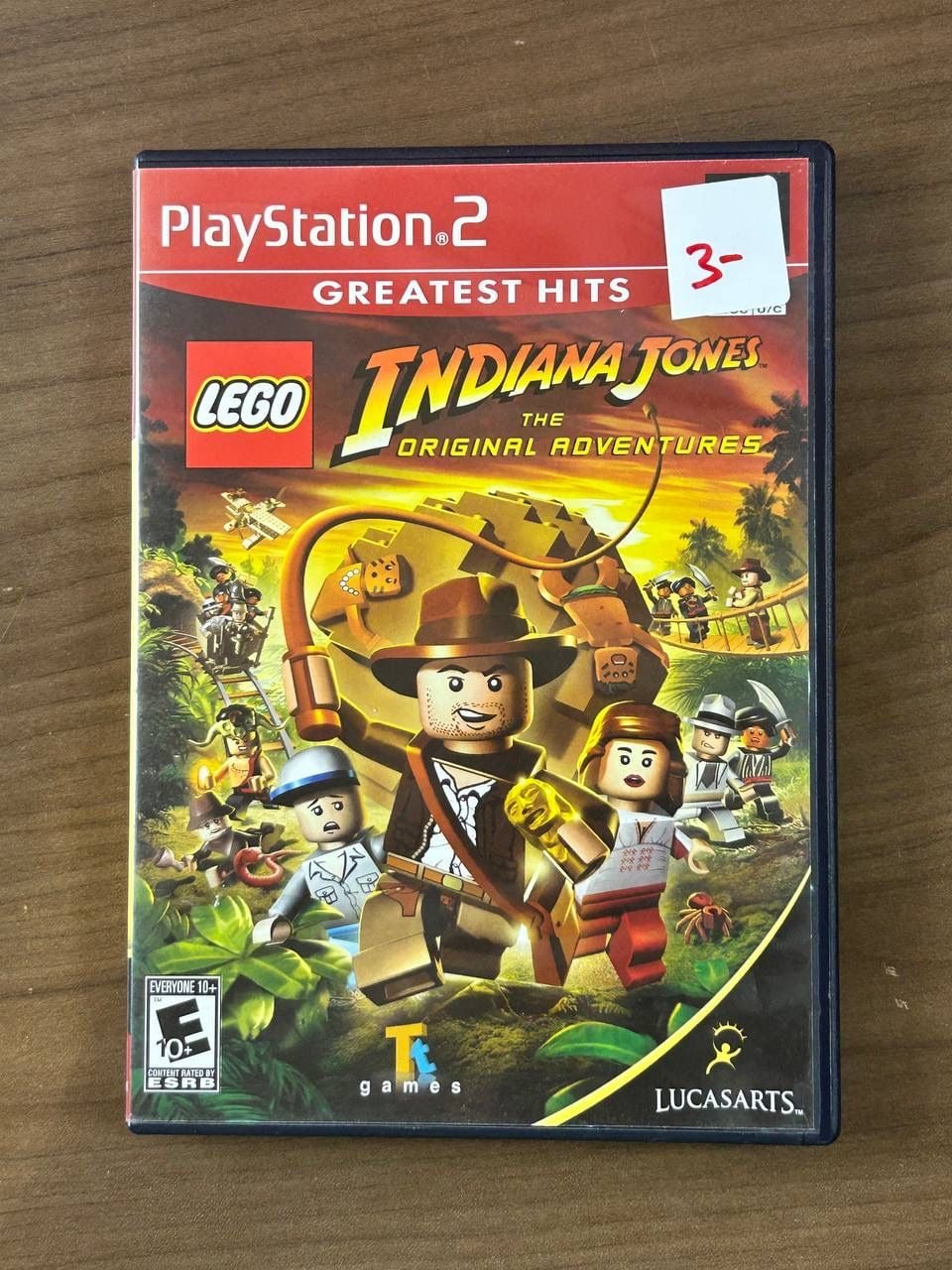 LEGO Indiana Jones Original Adventures PS2 2008 CIB Complete w/ Manual 1