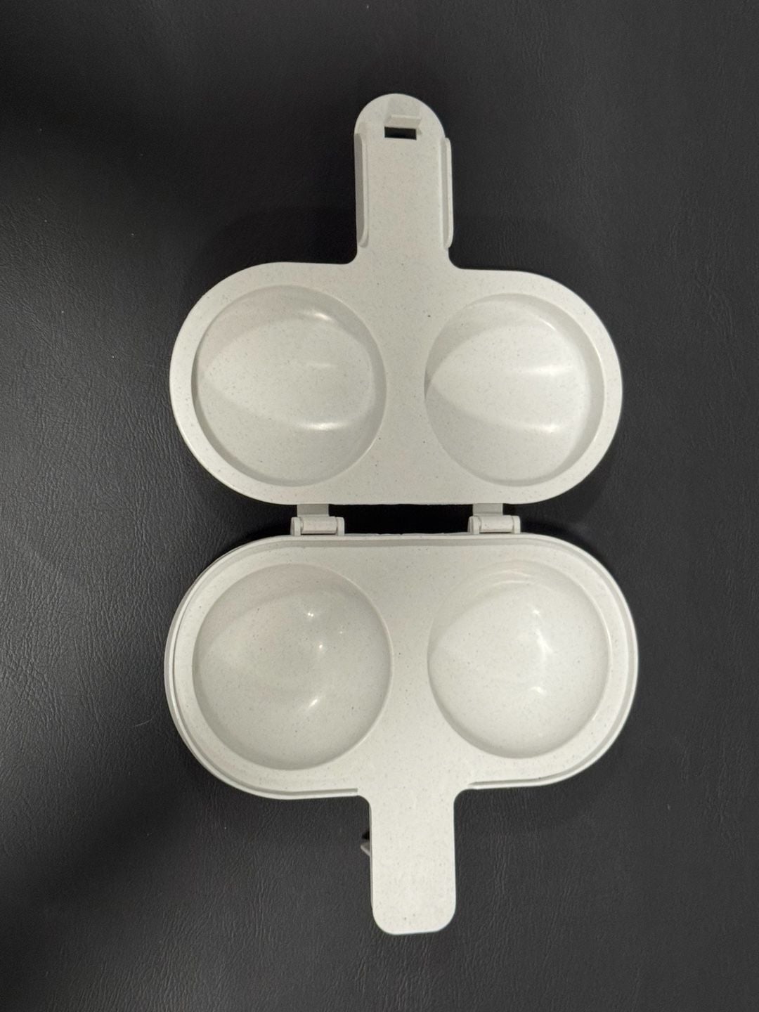 Nordic Ware Microwave 2 Cavity Egg Poacher White 4