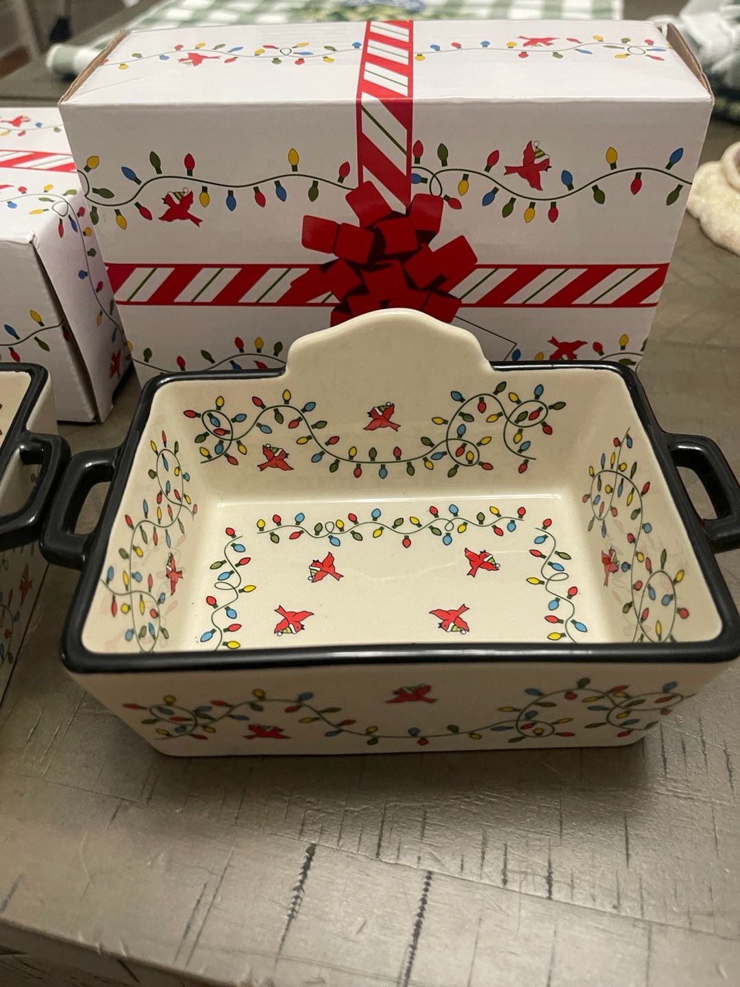 2 Temptation by Tara Ceramic Loaf Pan , Oven to Table , for Dana Cullen Pottery - , 6