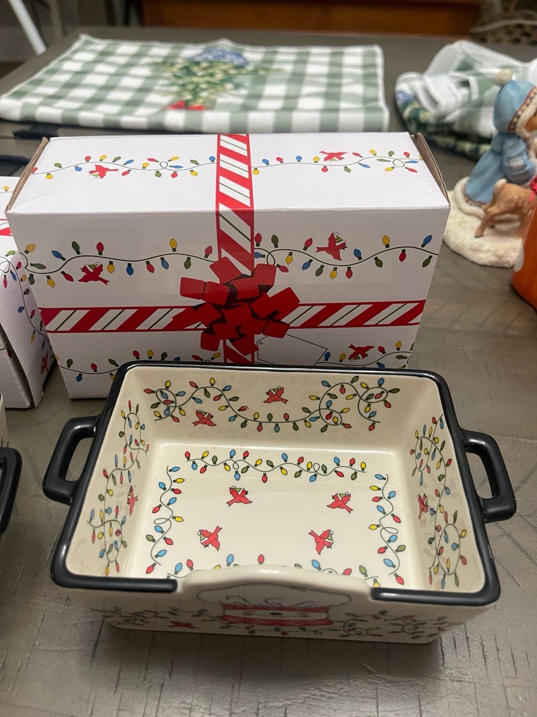 2 Temptation by Tara Ceramic Loaf Pan , Oven to Table , for Dana Cullen Pottery - , 7