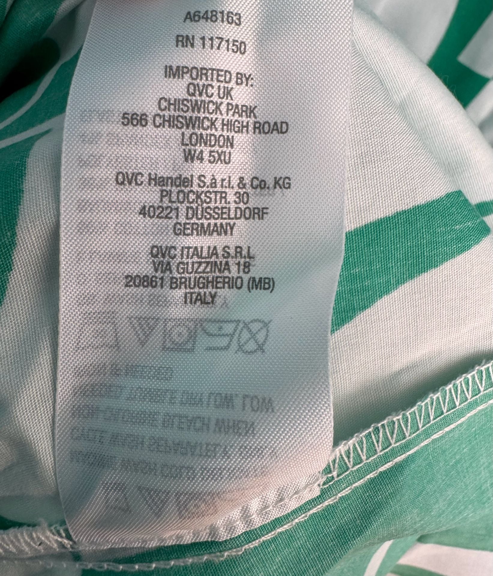 Belle By Kim Gravel Geo Goddess Blouse Size L Green 7