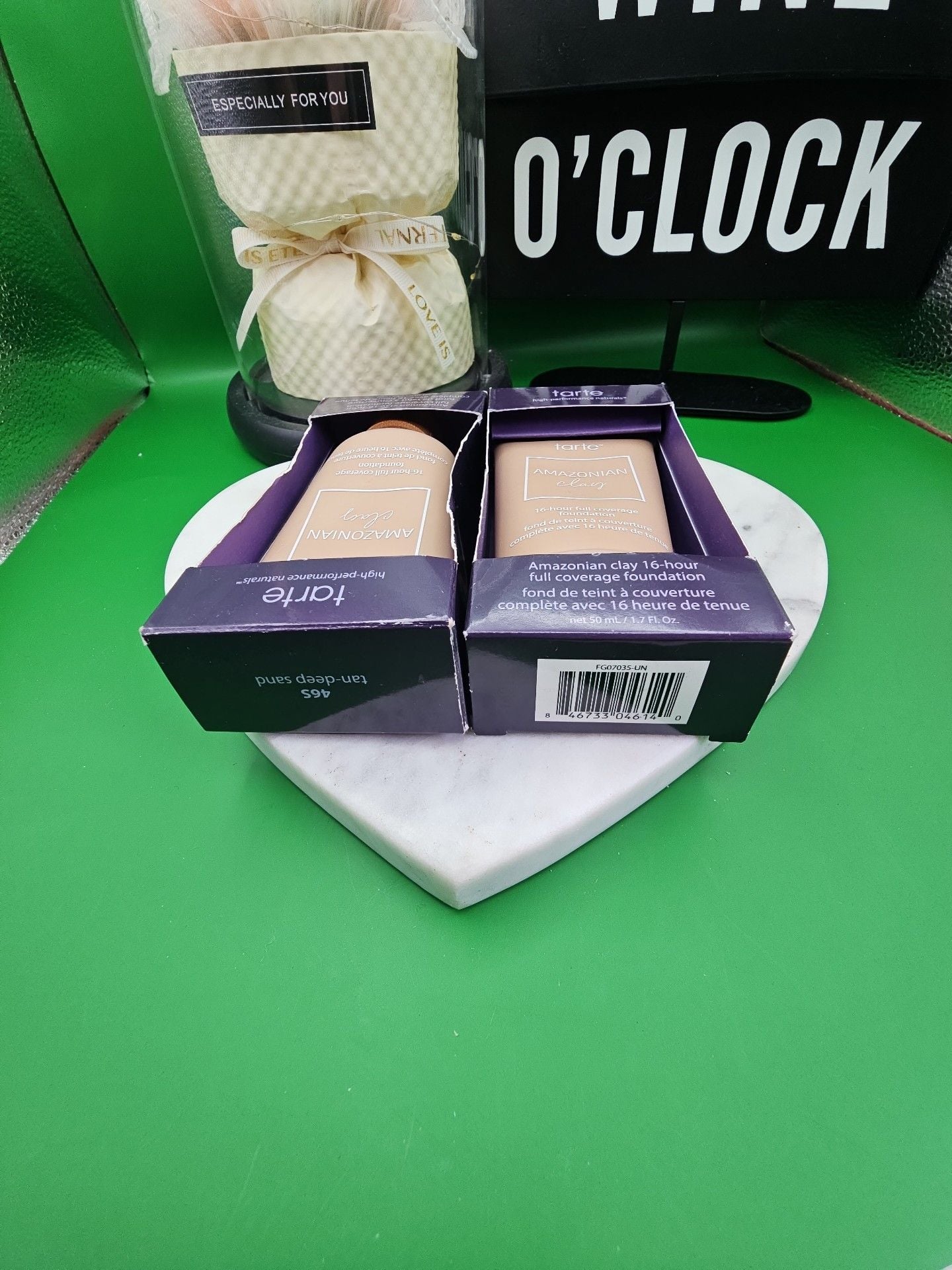 2x Tarte Amazonian Clay Full Coverage Foundation 46S Tan-Deep Sand 2