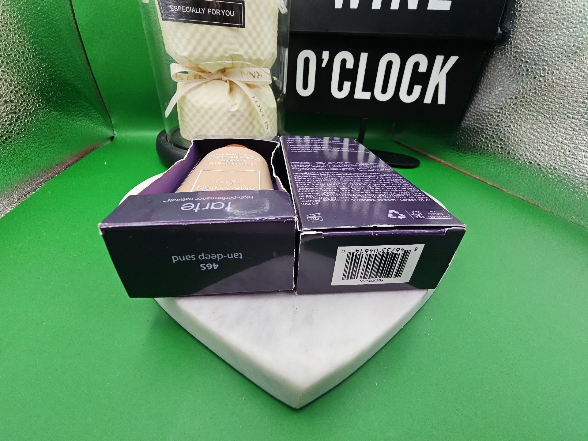 2x Tarte Amazonian Clay Full Coverage Foundation 46S Tan-Deep Sand 4