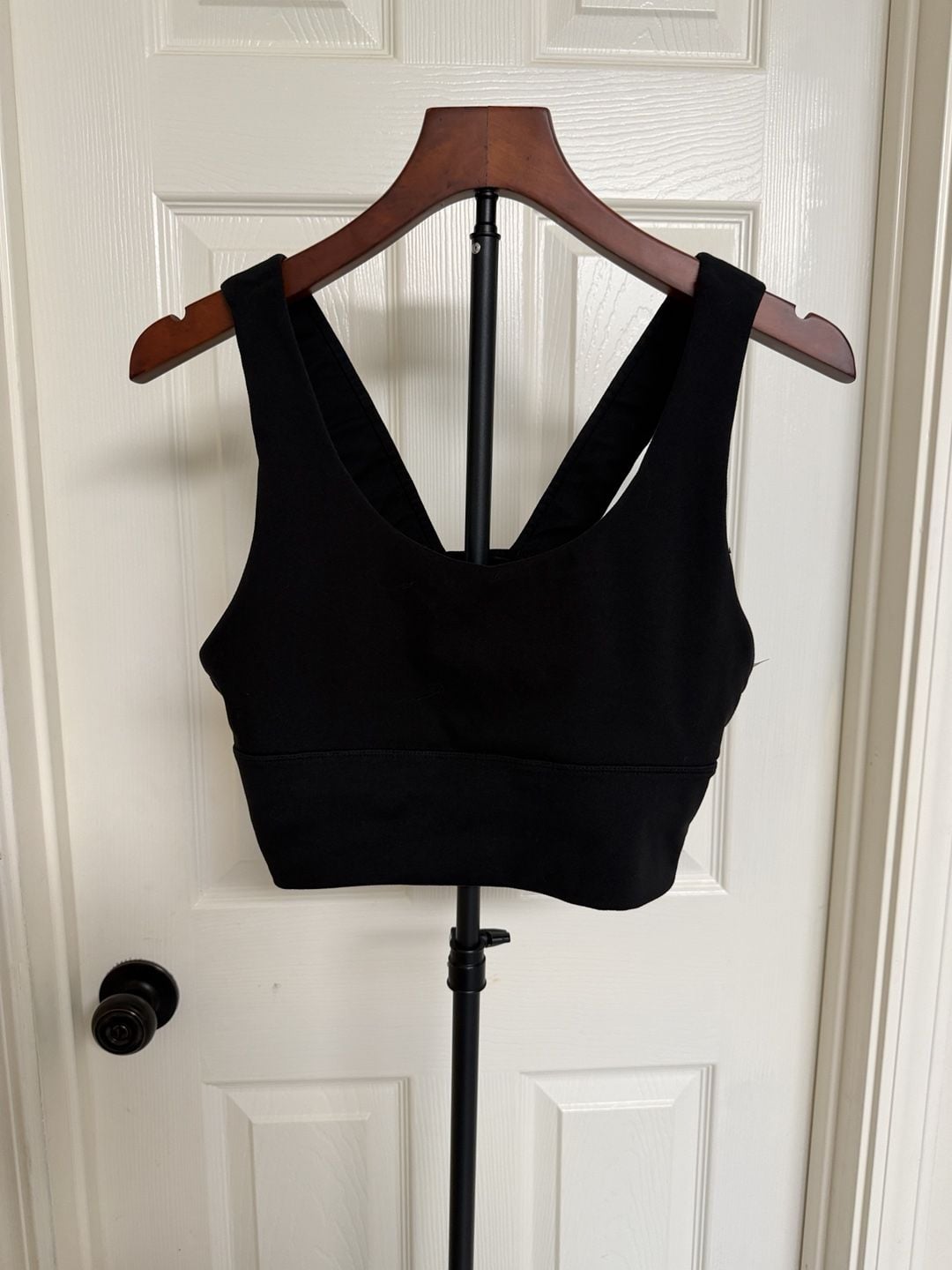 CXIX Sports Bra Size L Black Athletic Crop Top/158 2